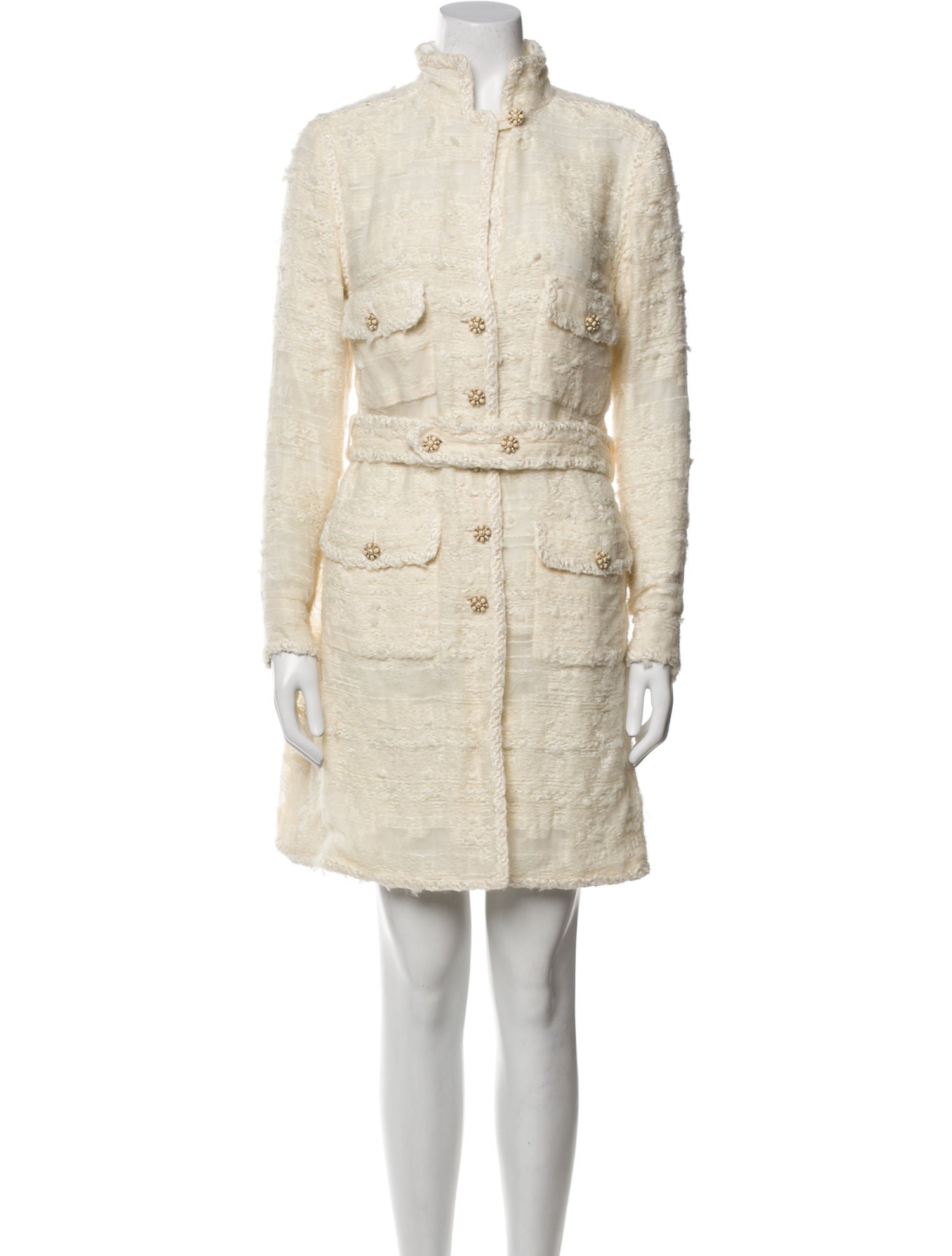 Chanel Vintage 2006 Faux Fur Coat