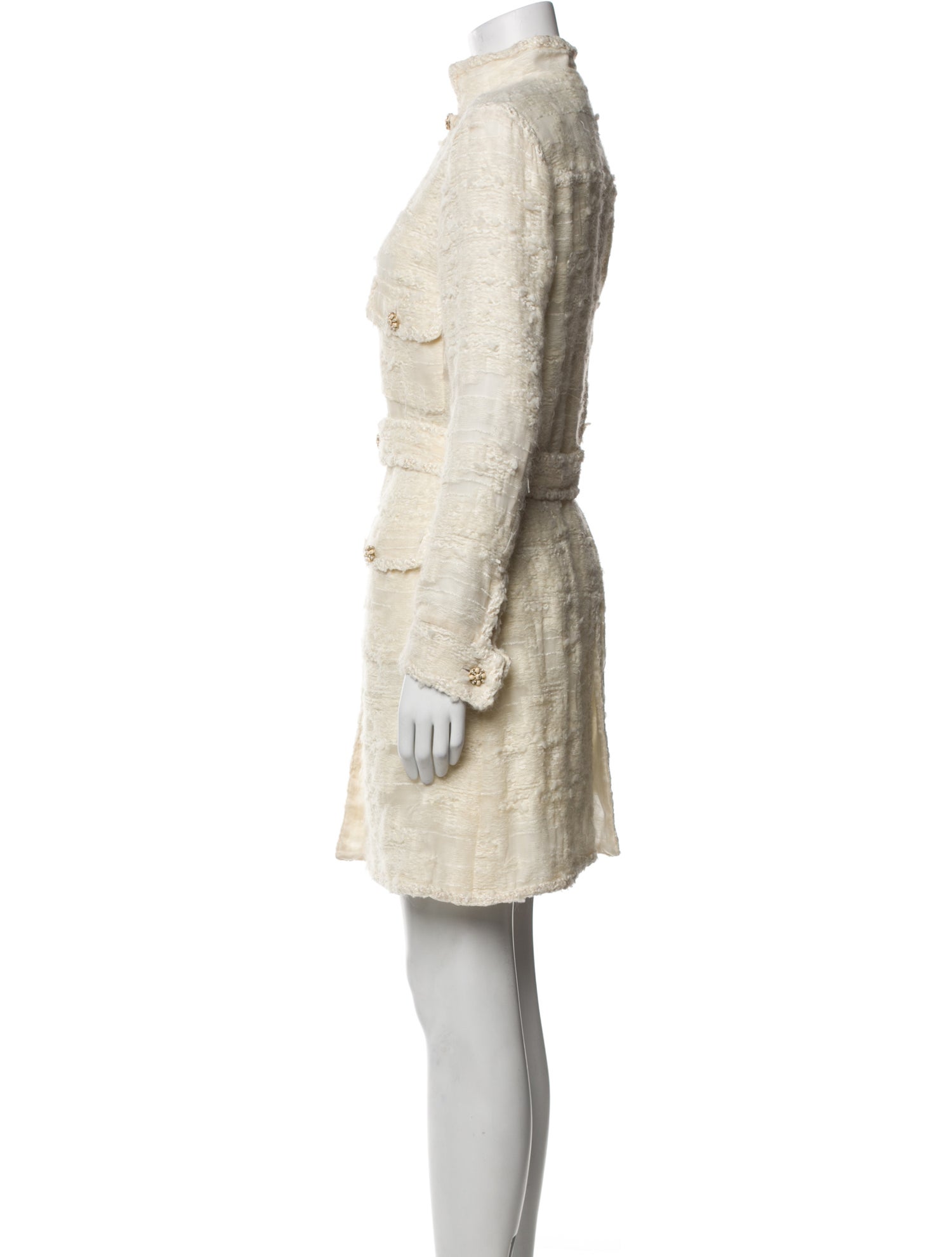 Chanel Vintage 2006 Faux Fur Coat