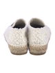 Chanel Interlocking CC Logo Tweed Espadrilles