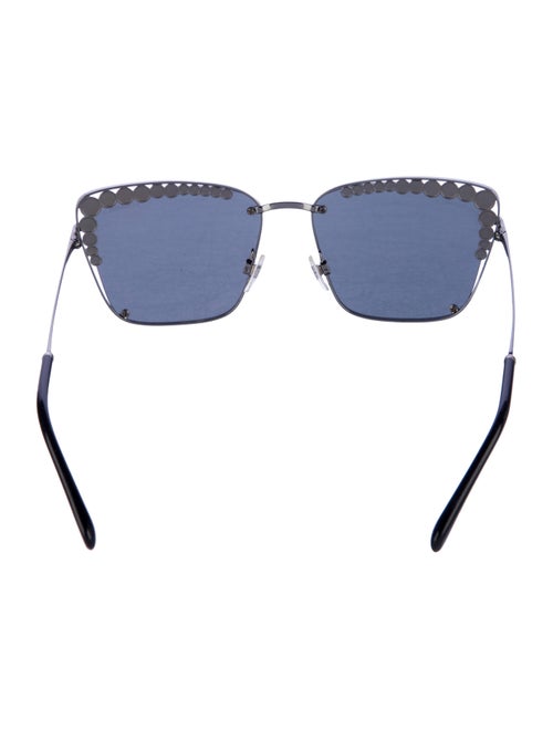 Chanel Interlocking CC Logo Square Sunglasses