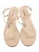 Chanel 2019 Interlocking CC Logo T-Strap Sandals