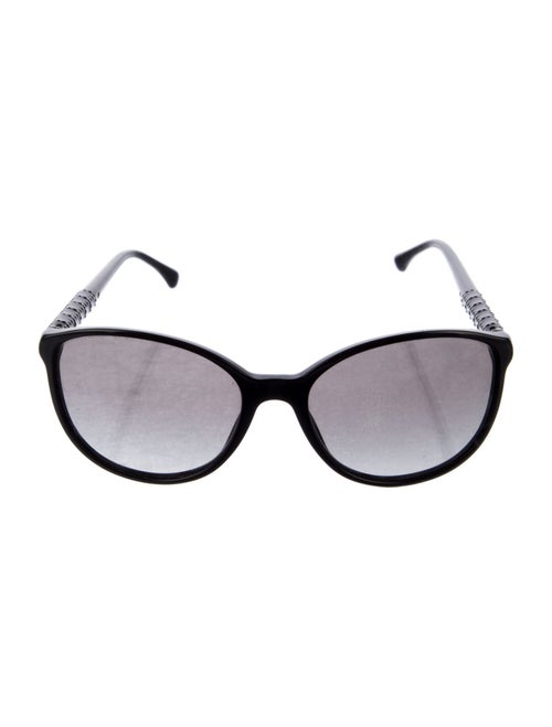 Chanel Interlocking CC Logo Oversize Sunglasses