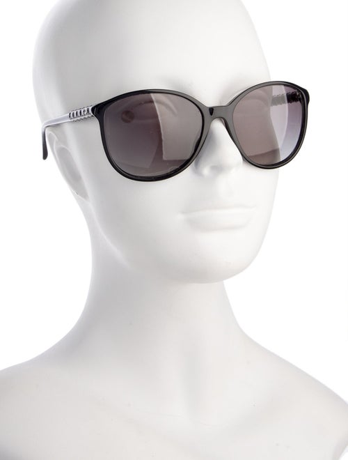 Chanel Interlocking CC Logo Oversize Sunglasses