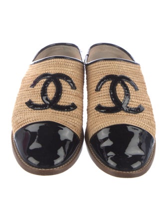 Chanel 2019 Interlocking CC Logo Mules