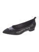 Chanel Interlocking CC Logo Leather Flats