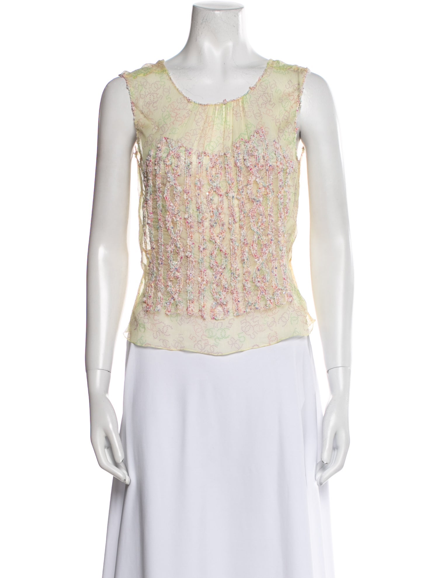 Chanel 2006 Silk Top