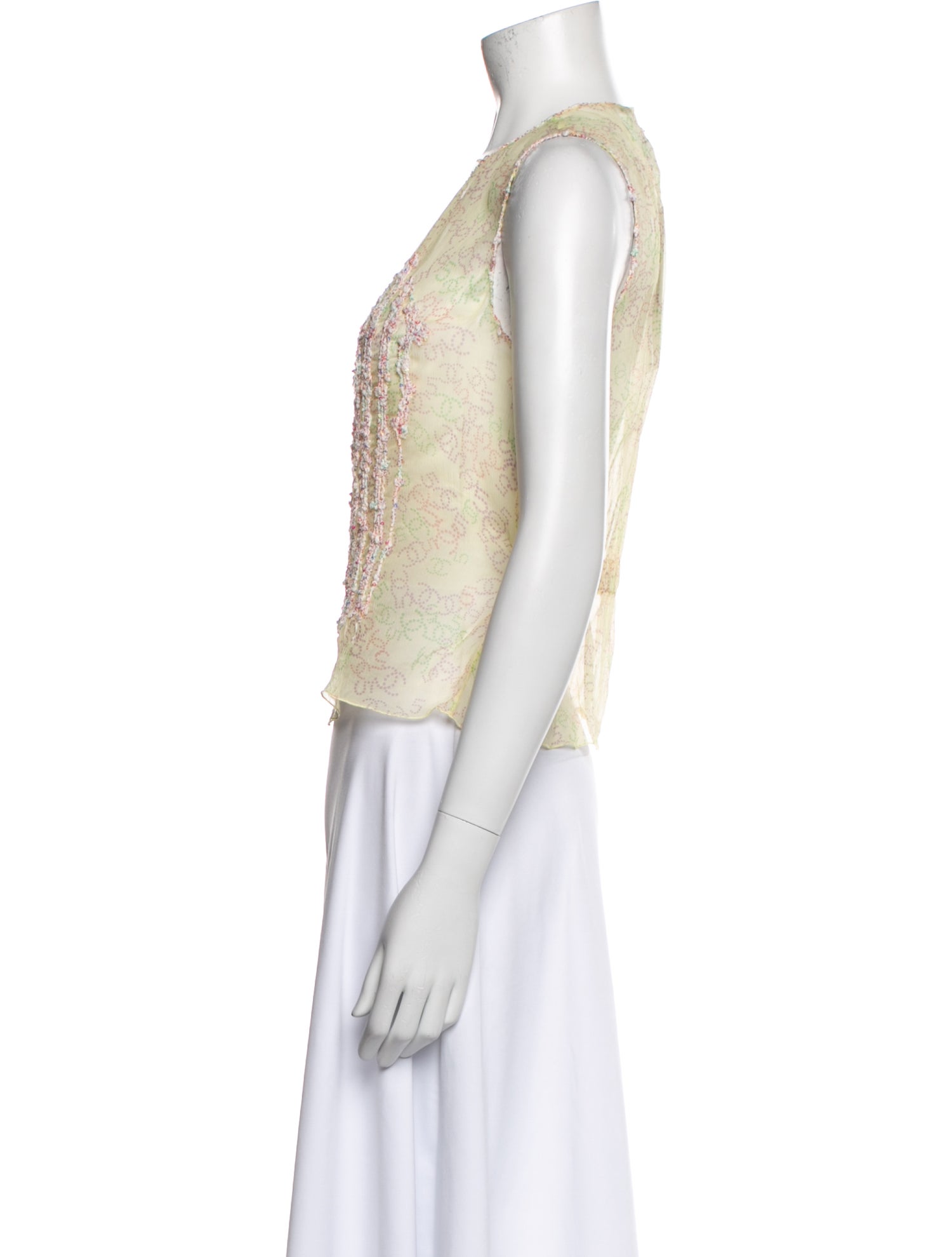 Chanel 2006 Silk Top