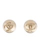 Chanel CC Stud Earrings