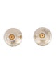 Chanel CC Stud Earrings