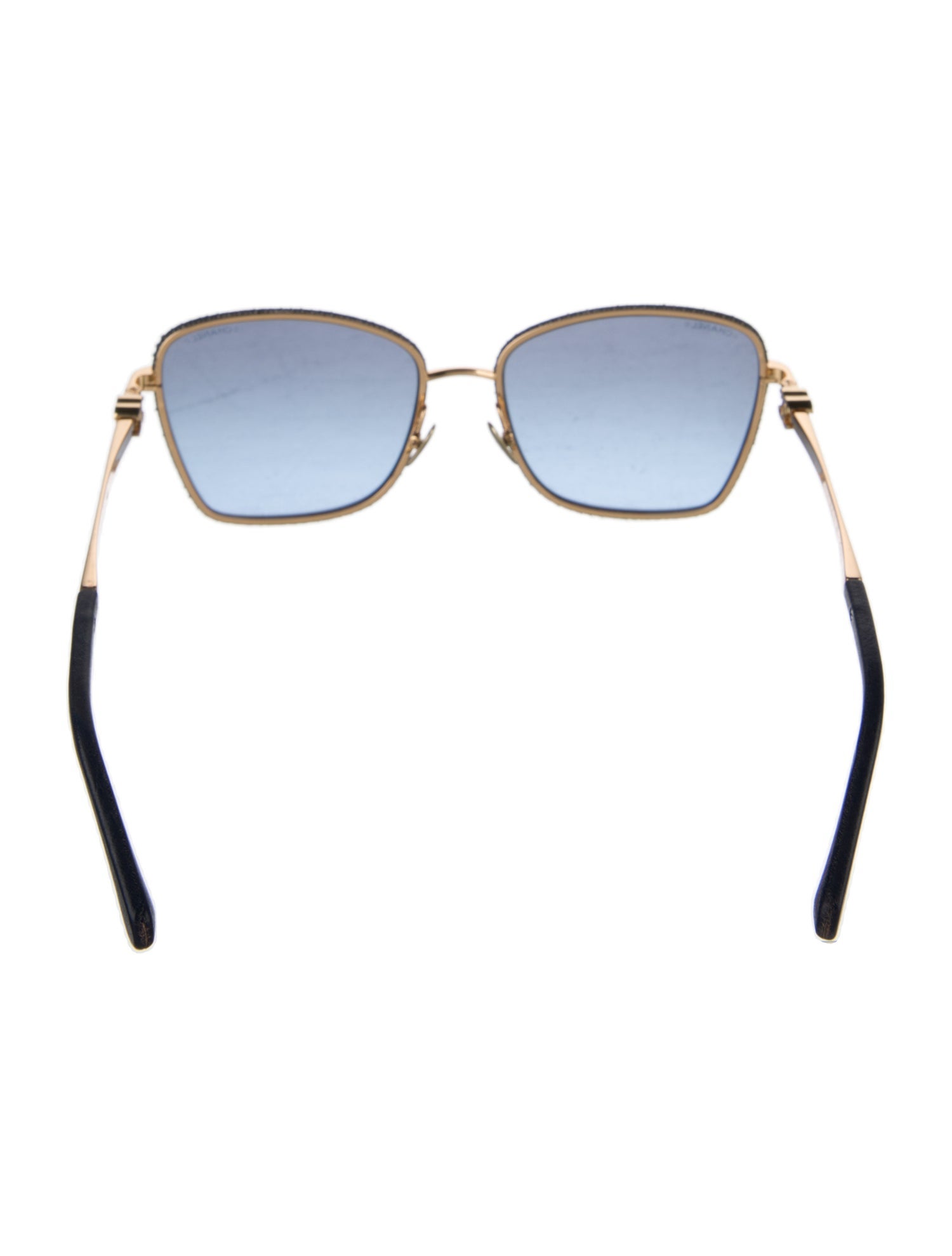 Chanel Interlocking CC Logo Square Sunglasses