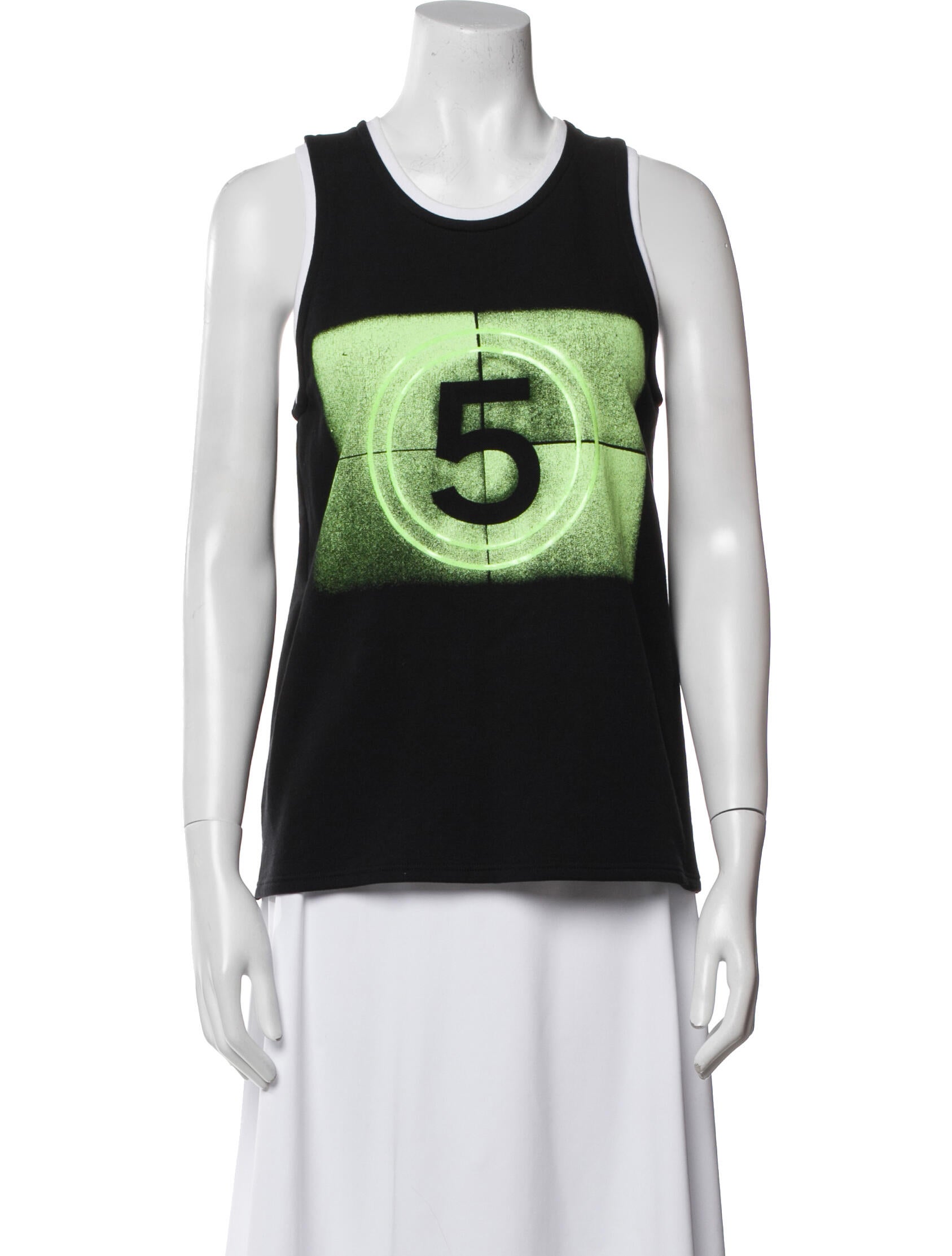 Chanel 2021 Graphic Print Top