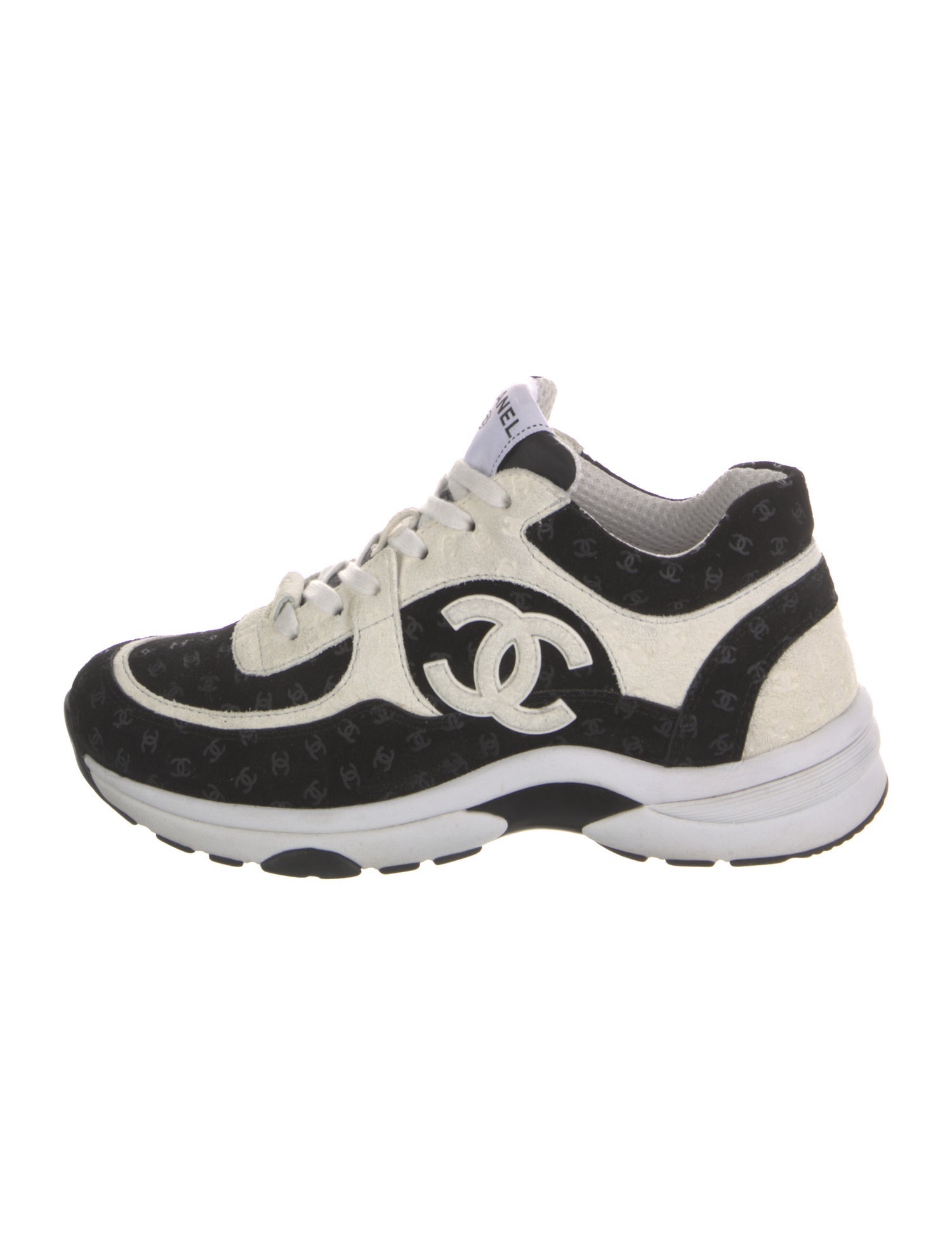 Chanel 2022 Interlocking CC Logo Sneakers