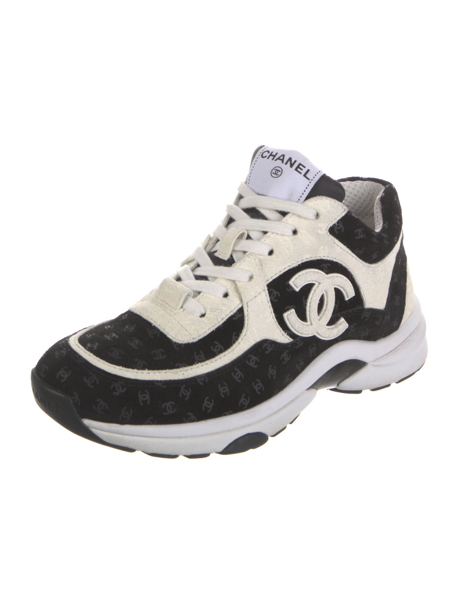 Chanel 2022 Interlocking CC Logo Sneakers