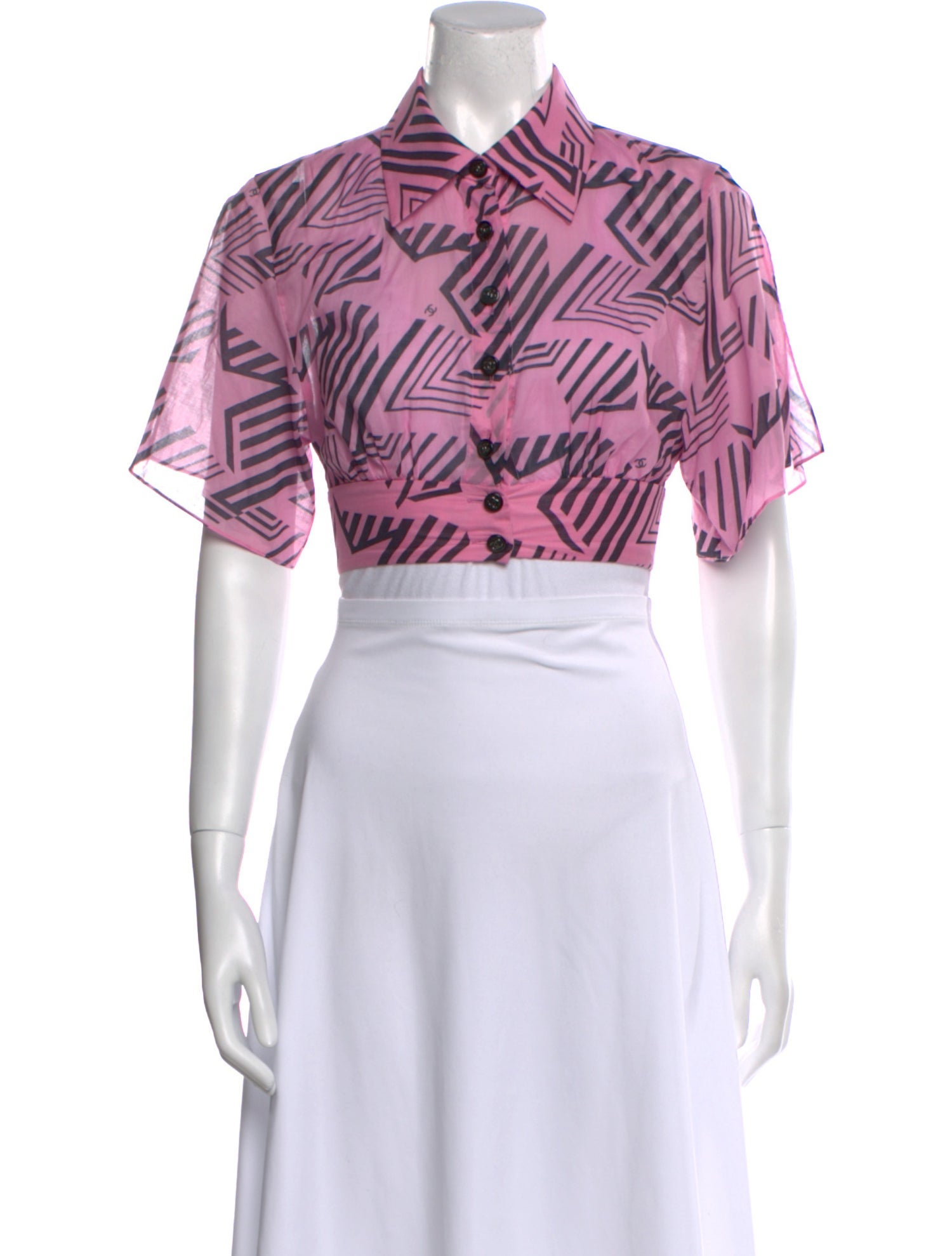 Chanel 2023 Coco Beach Crop Top