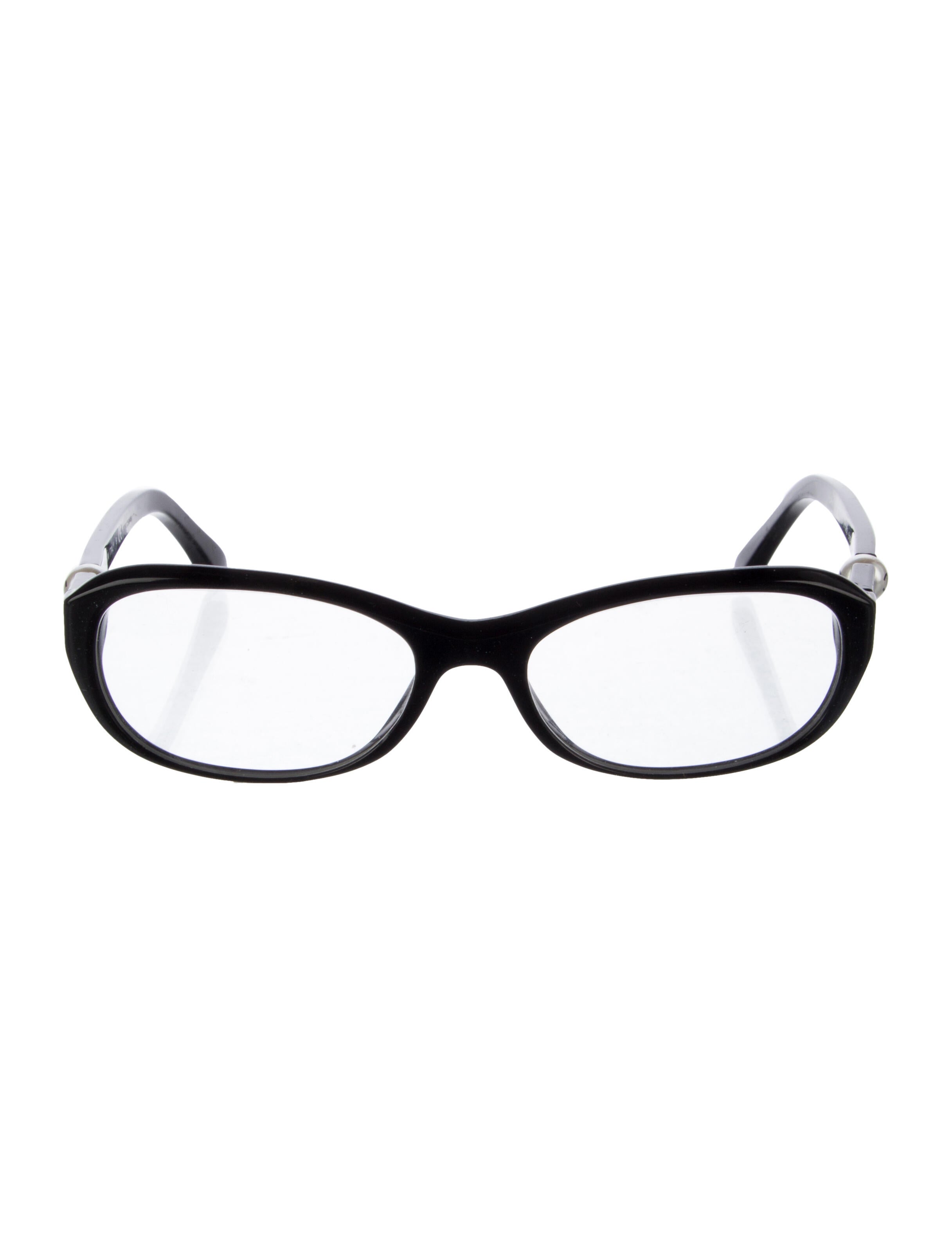 Chanel Interlocking CC Logo Square Eyeglasses