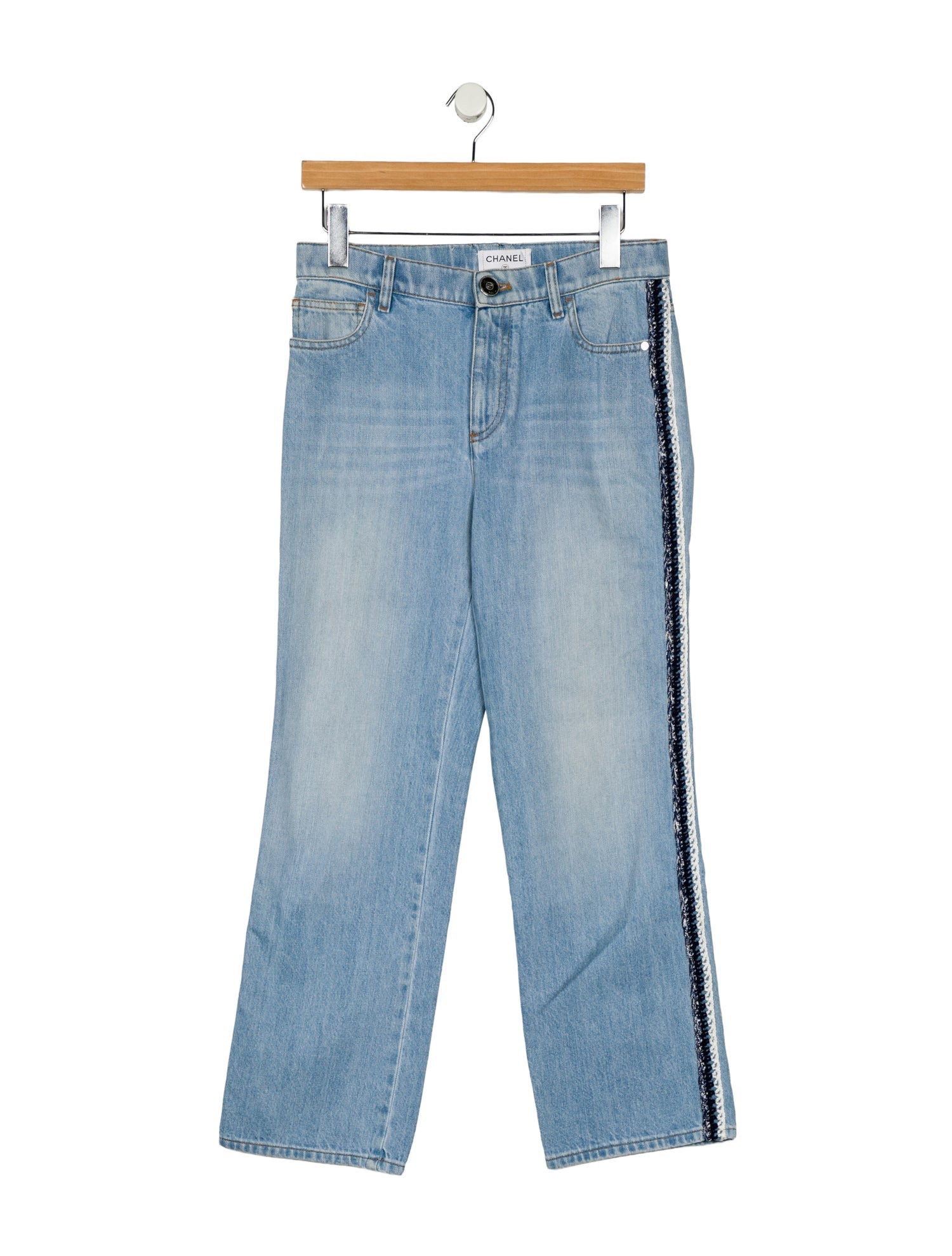 Chanel 2018 Straight Leg Jeans