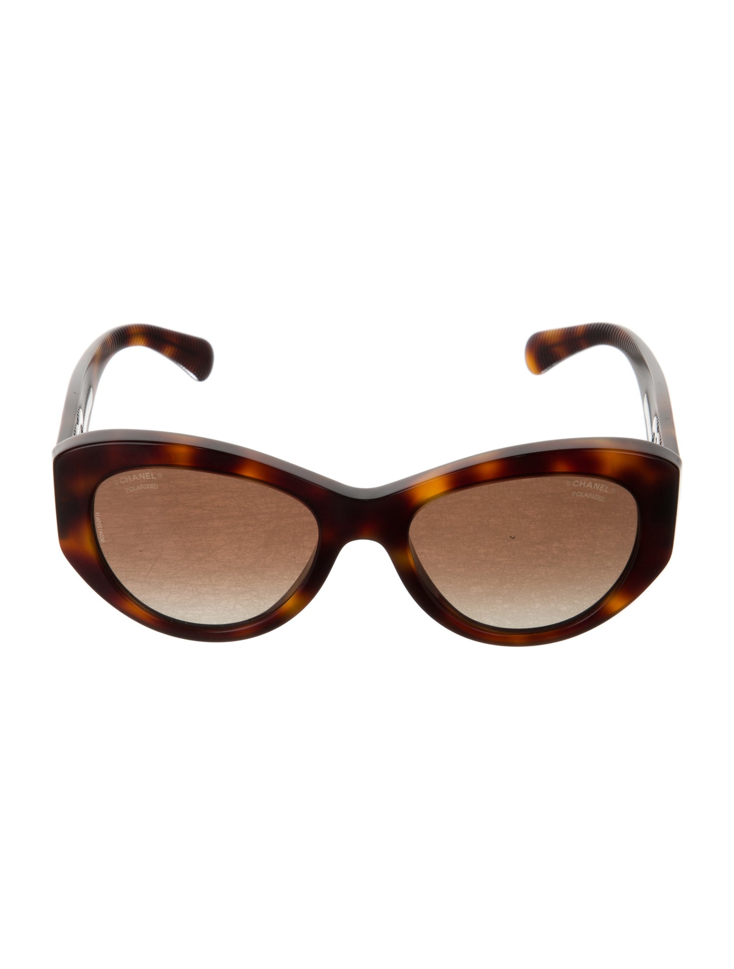 Chanel Interlocking CC Logo Cat-Eye Sunglasses