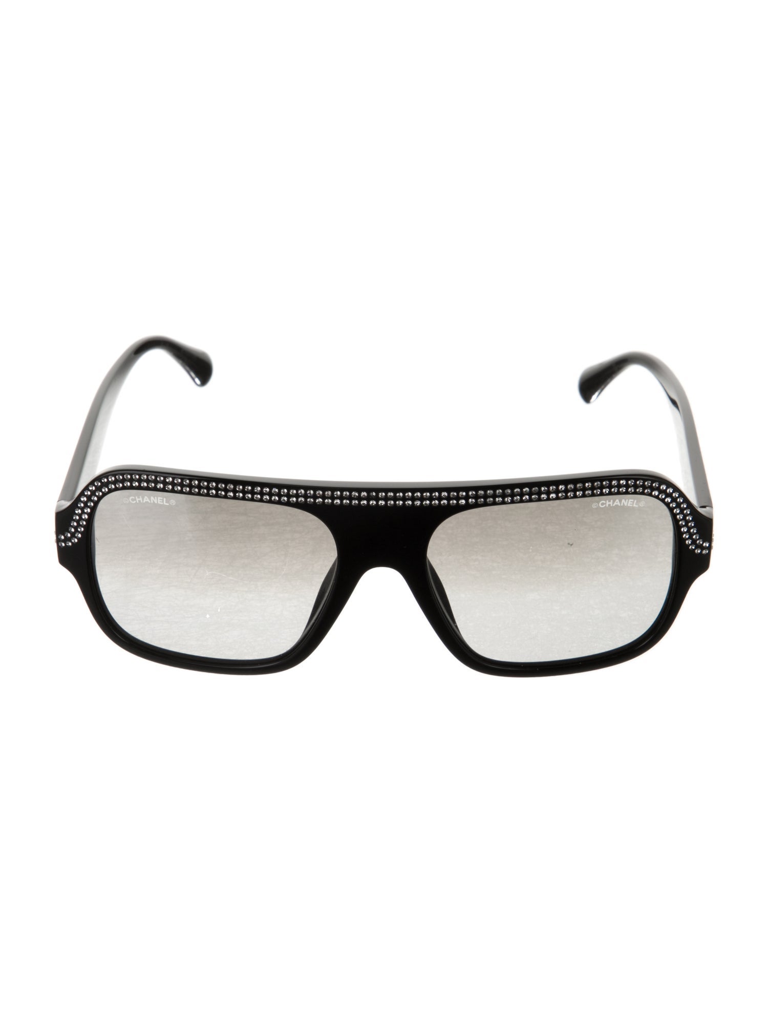 Chanel Interlocking CC Logo Square Sunglasses