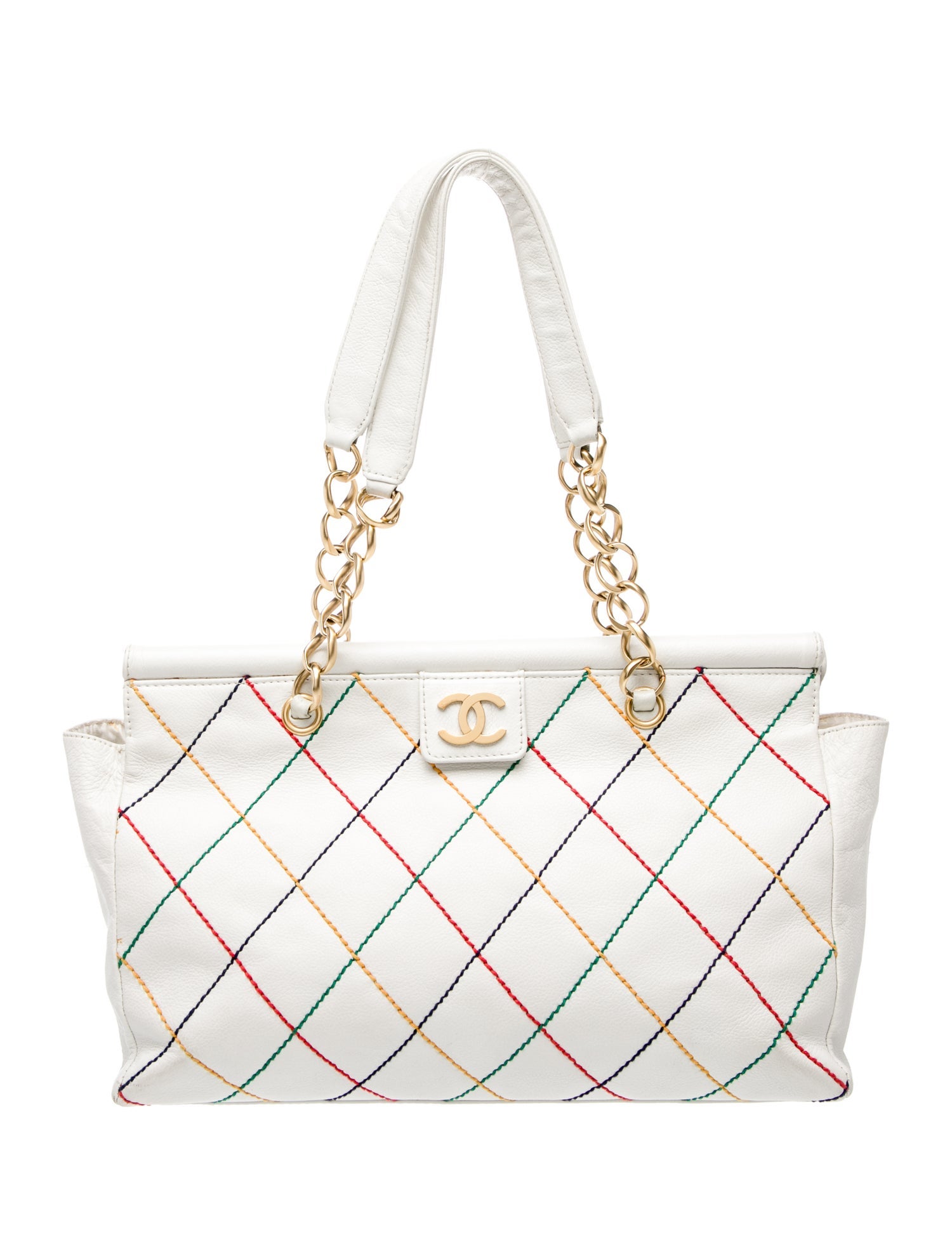 Chanel Surpique Frame Tote