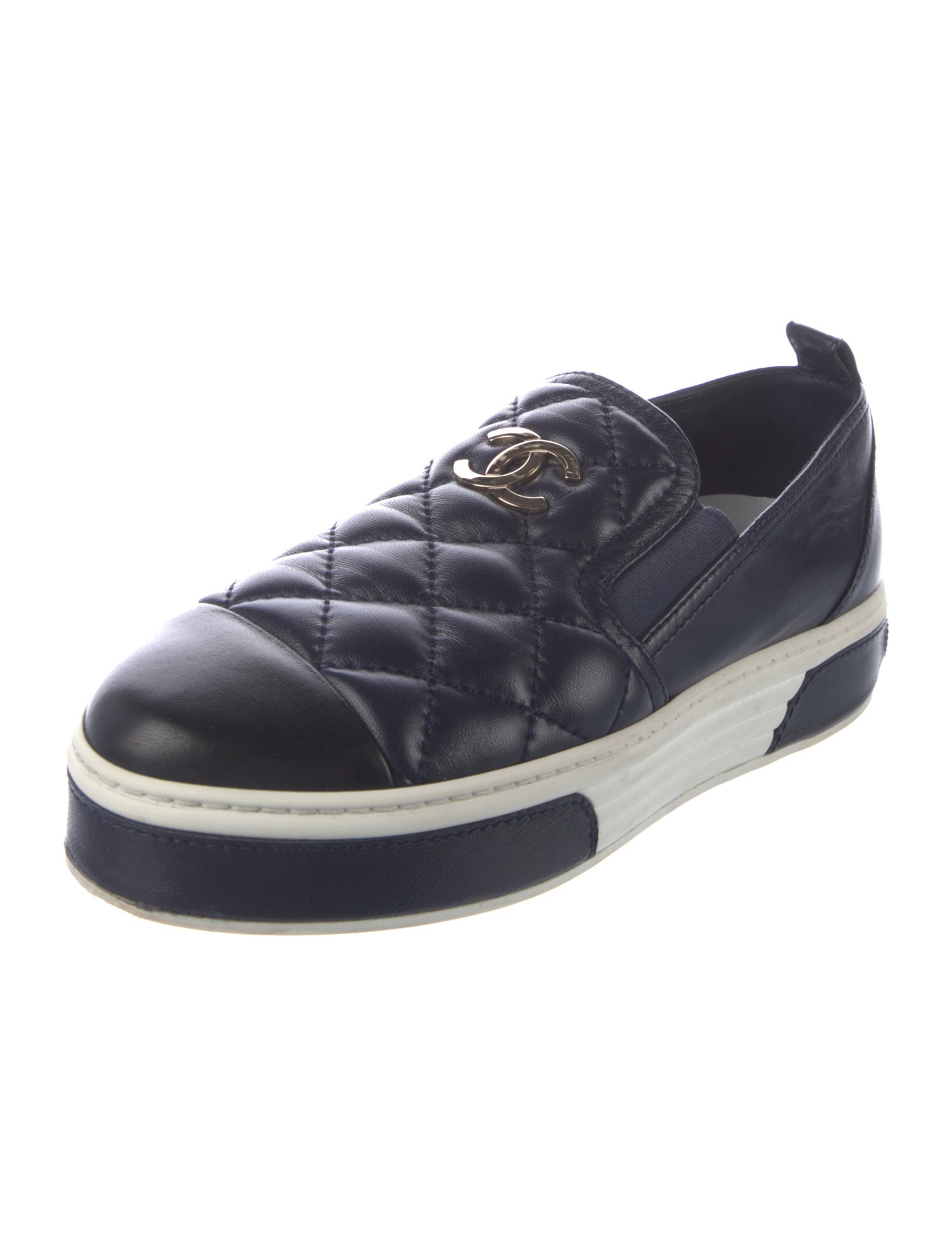 Chanel 2023 Interlocking CC Logo Sneakers