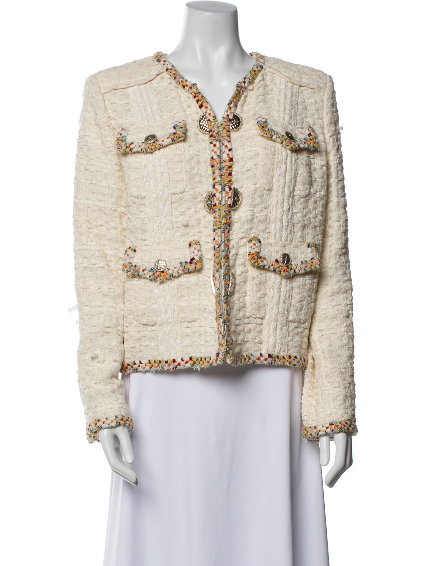 Chanel 2017 Tweed Pattern Jacket