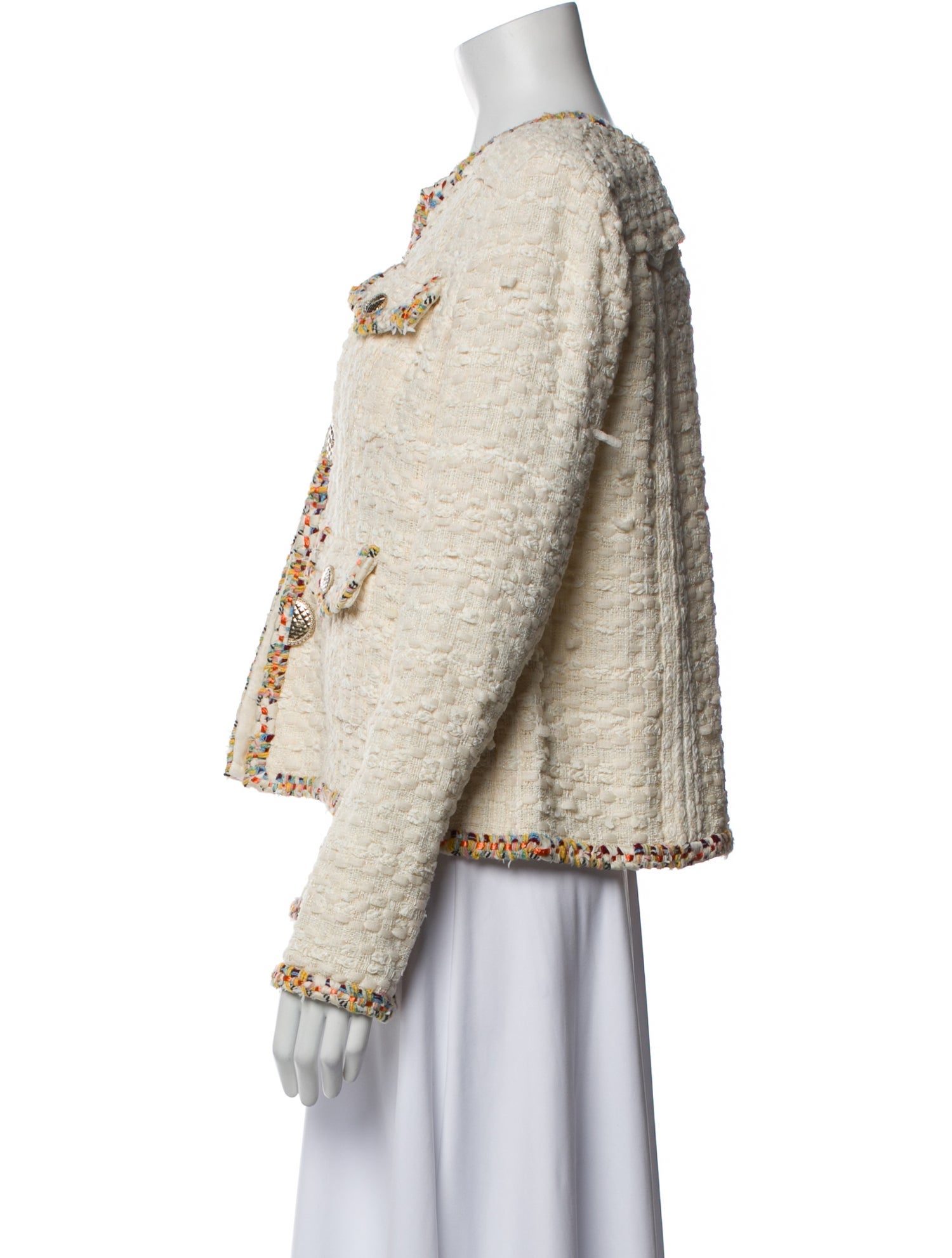 Chanel 2017 Tweed Pattern Jacket