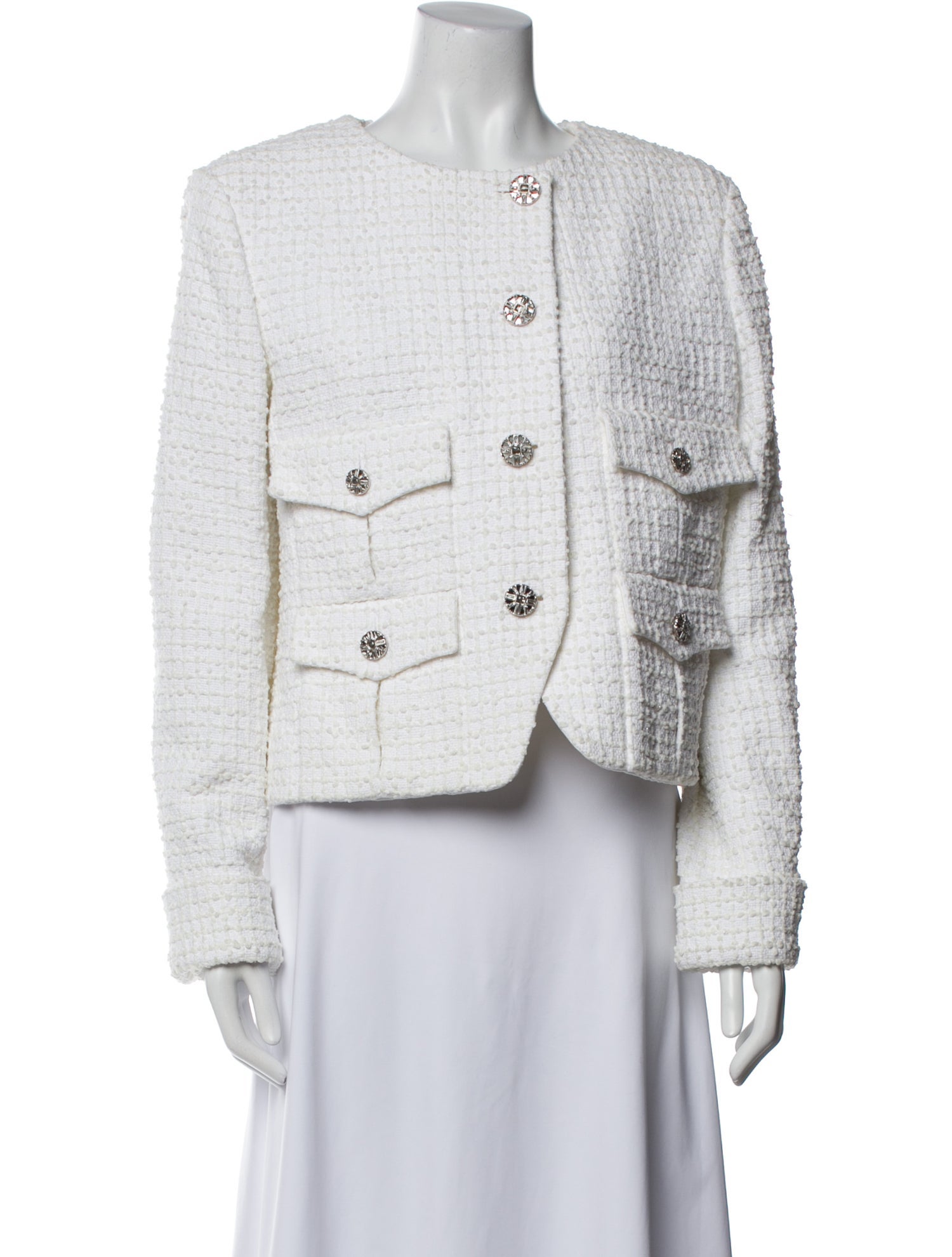 Chanel 2022 Tweed Pattern Jacket