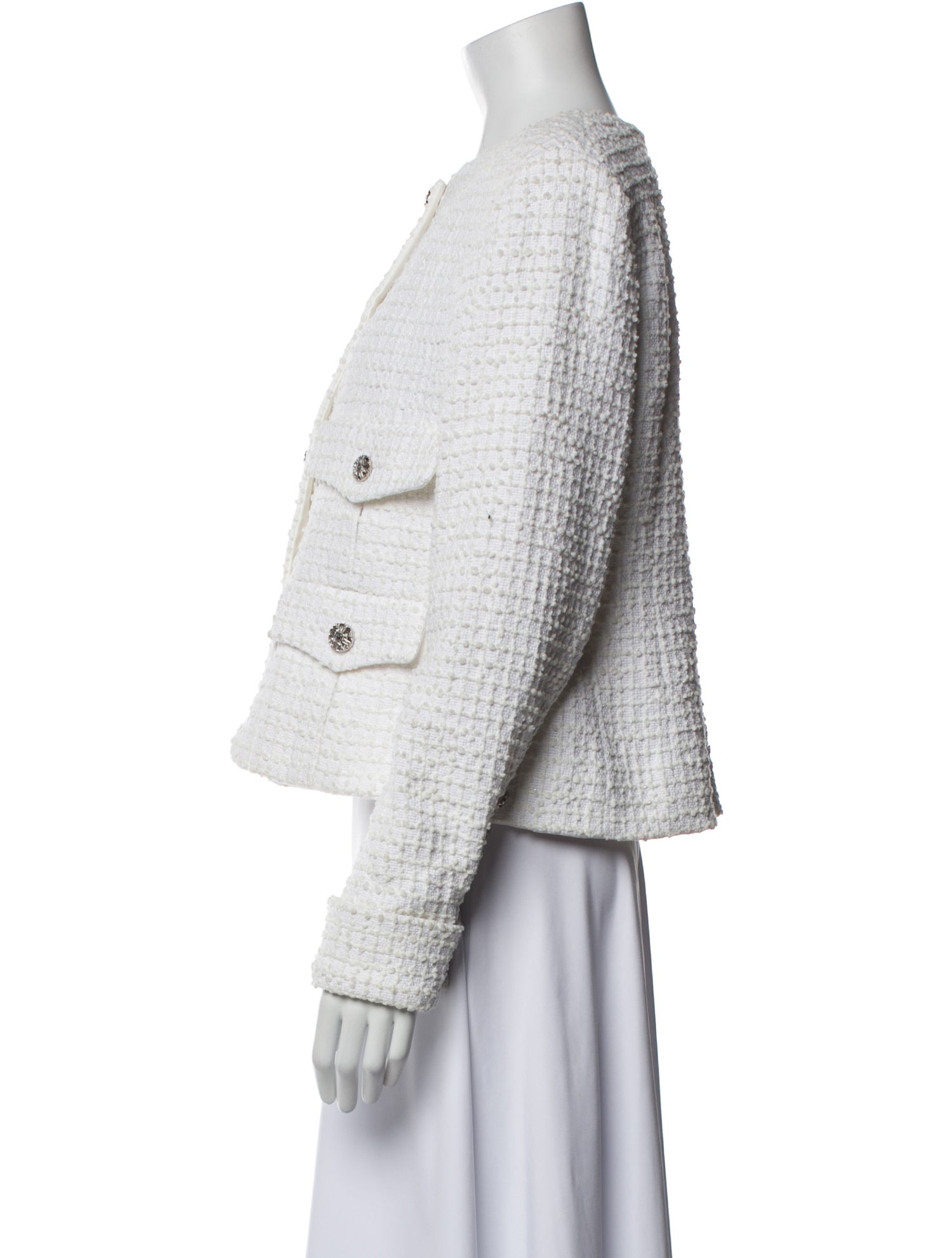 Chanel 2022 Tweed Pattern Jacket