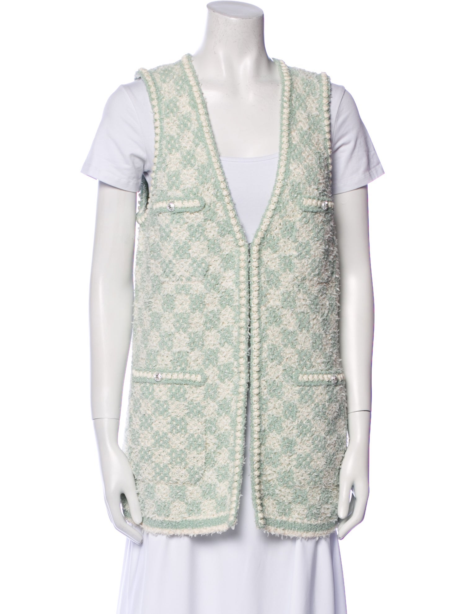 Chanel 2023 Printed Vest