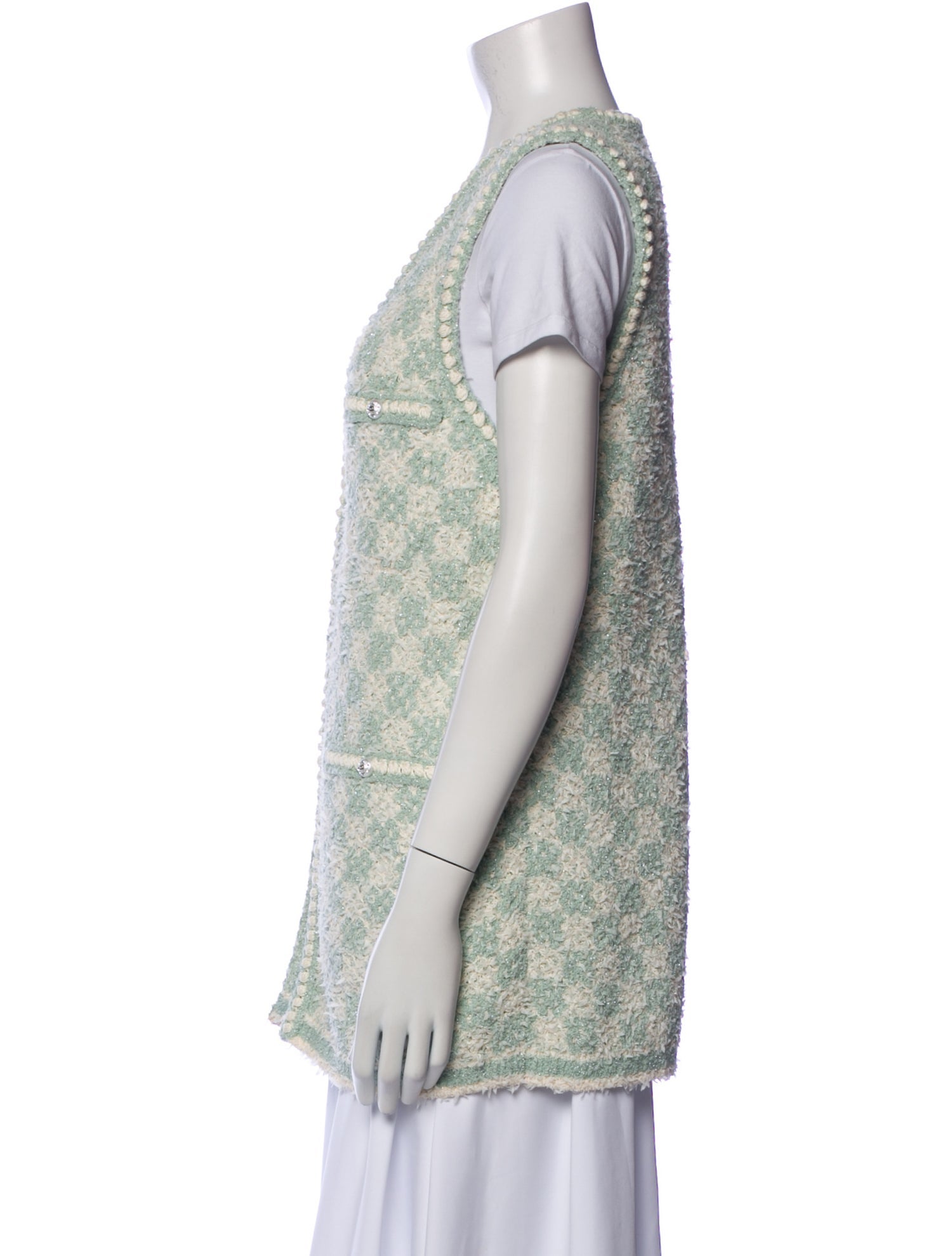 Chanel 2023 Printed Vest