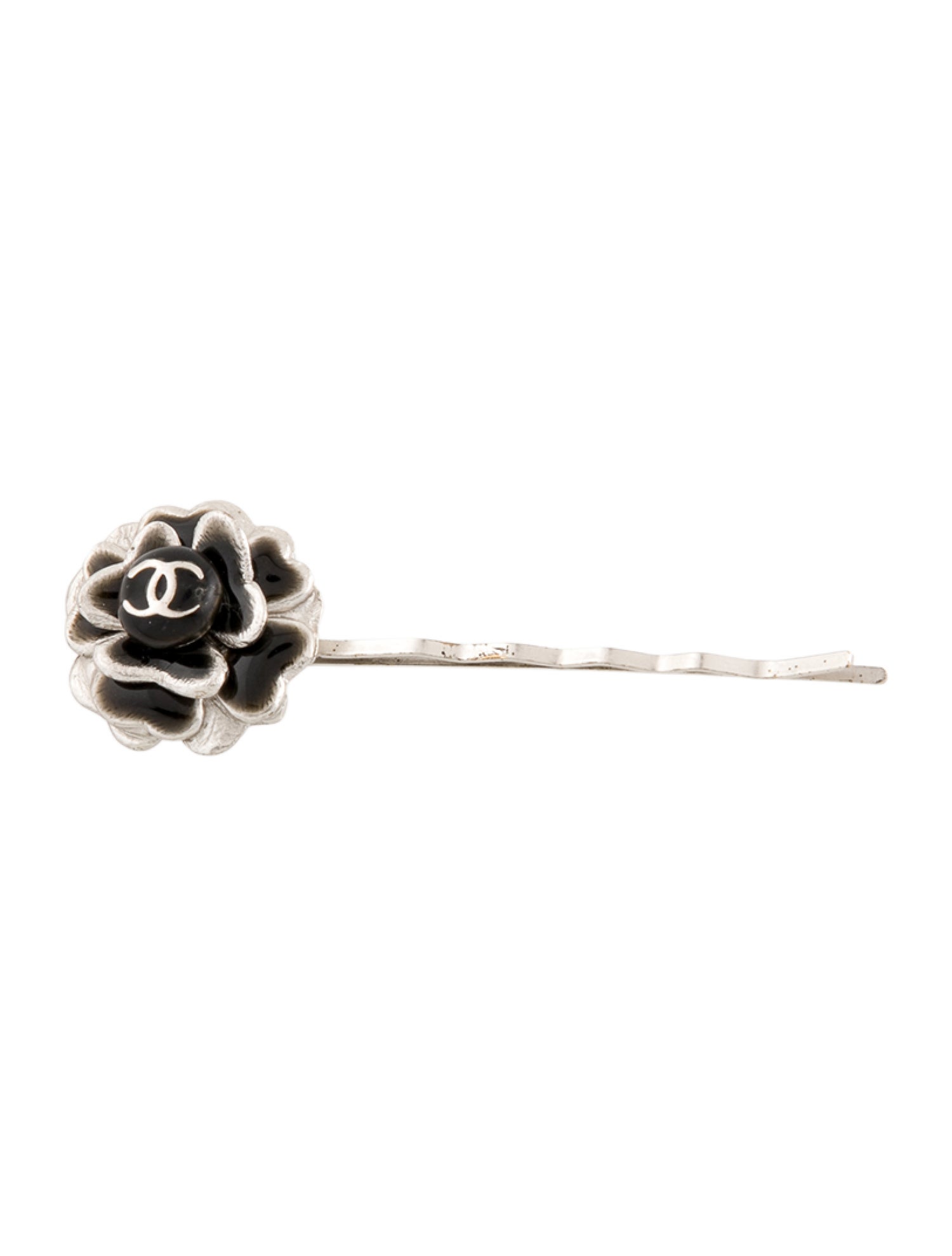 Chanel 2003 CC Camellia Hair Pin