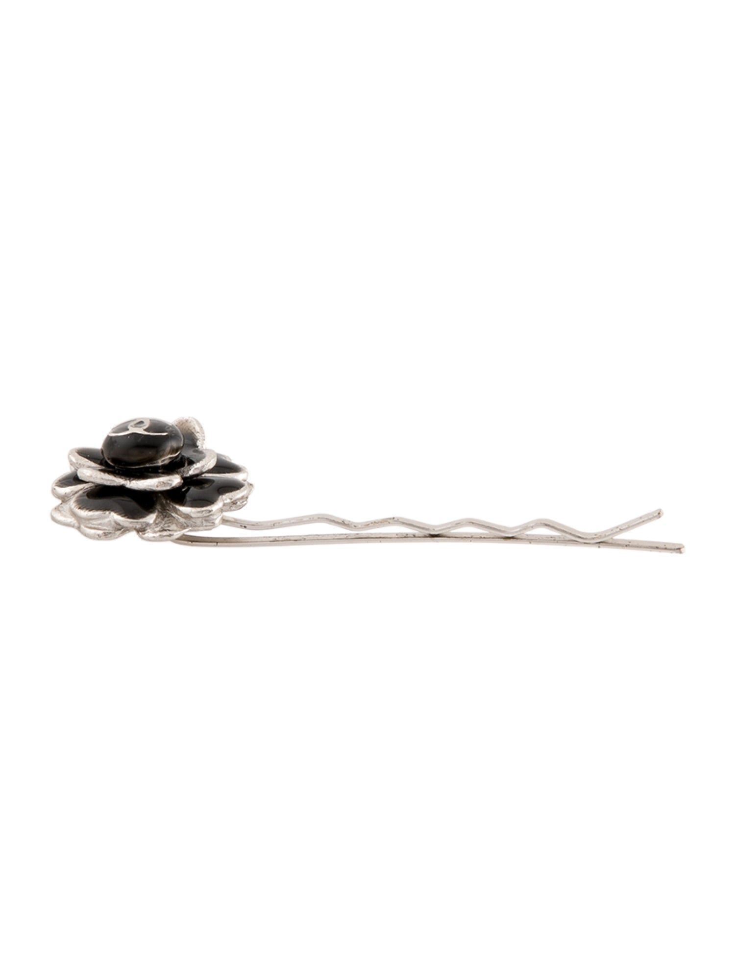 Chanel 2003 CC Camellia Hair Pin