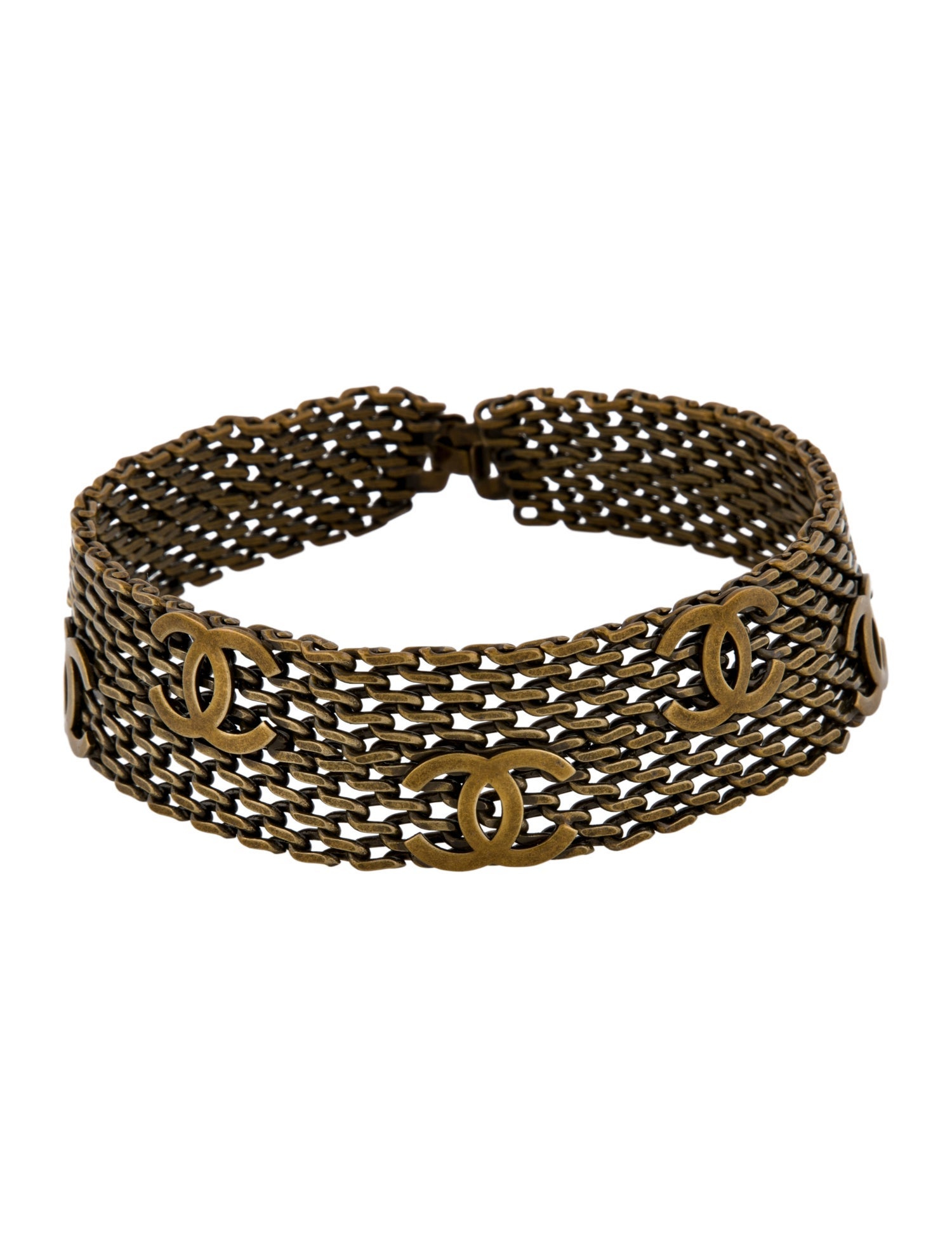 Chanel Vintage CC Choker Necklace