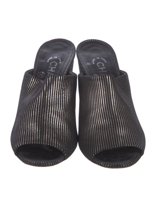 Chanel 2018 Interlocking CC Logo Slides
