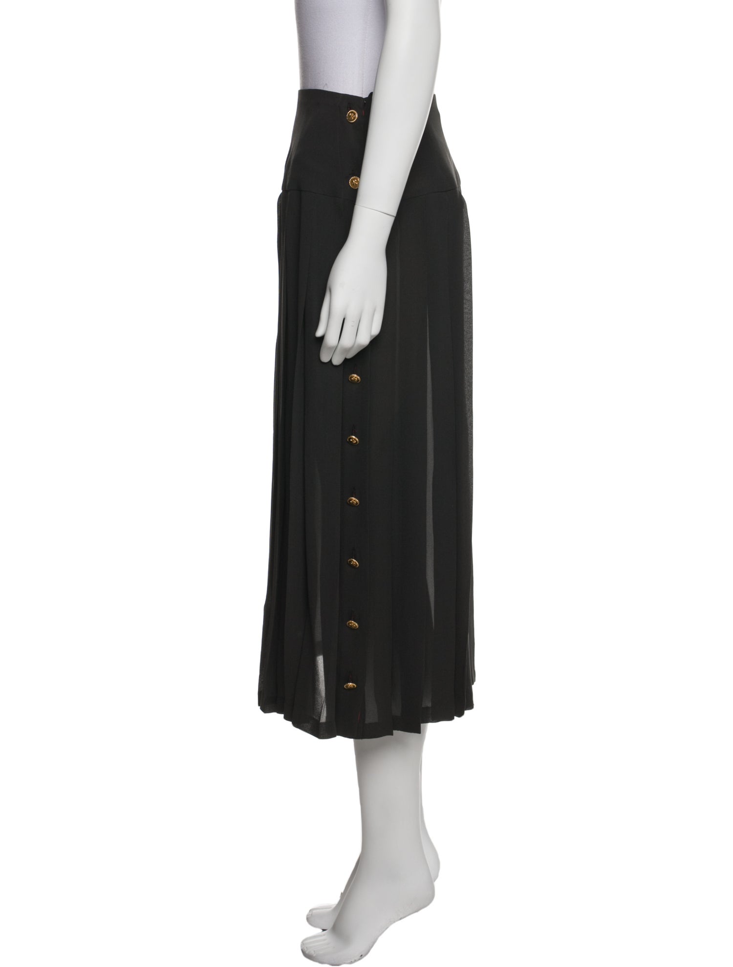 Chanel Vintage Midi Length Skirt