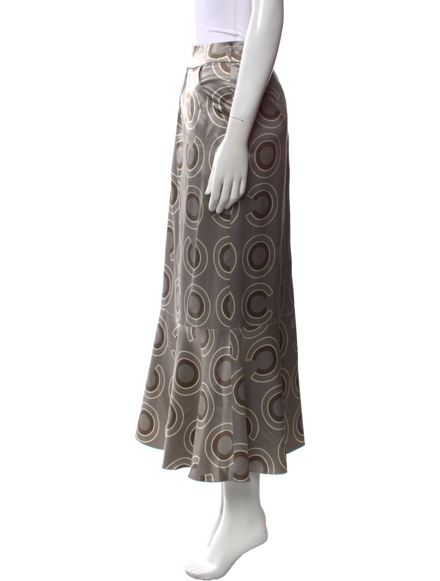 Chanel Vintage Midi Length Skirt