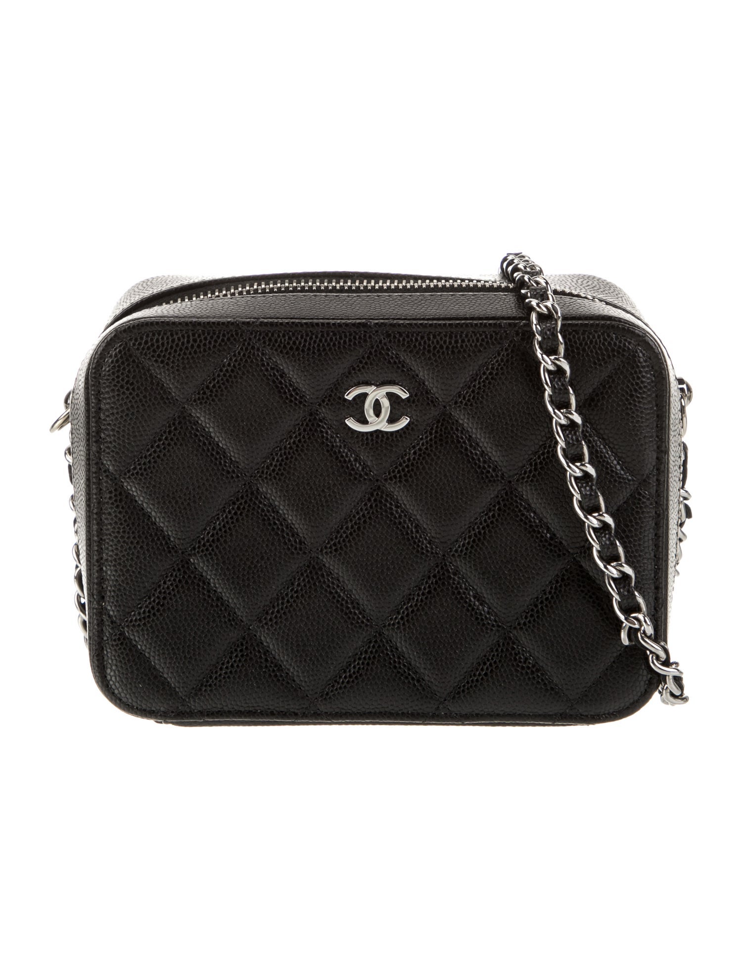 Chanel Mini Quilted Vanity Bag w/ Chain