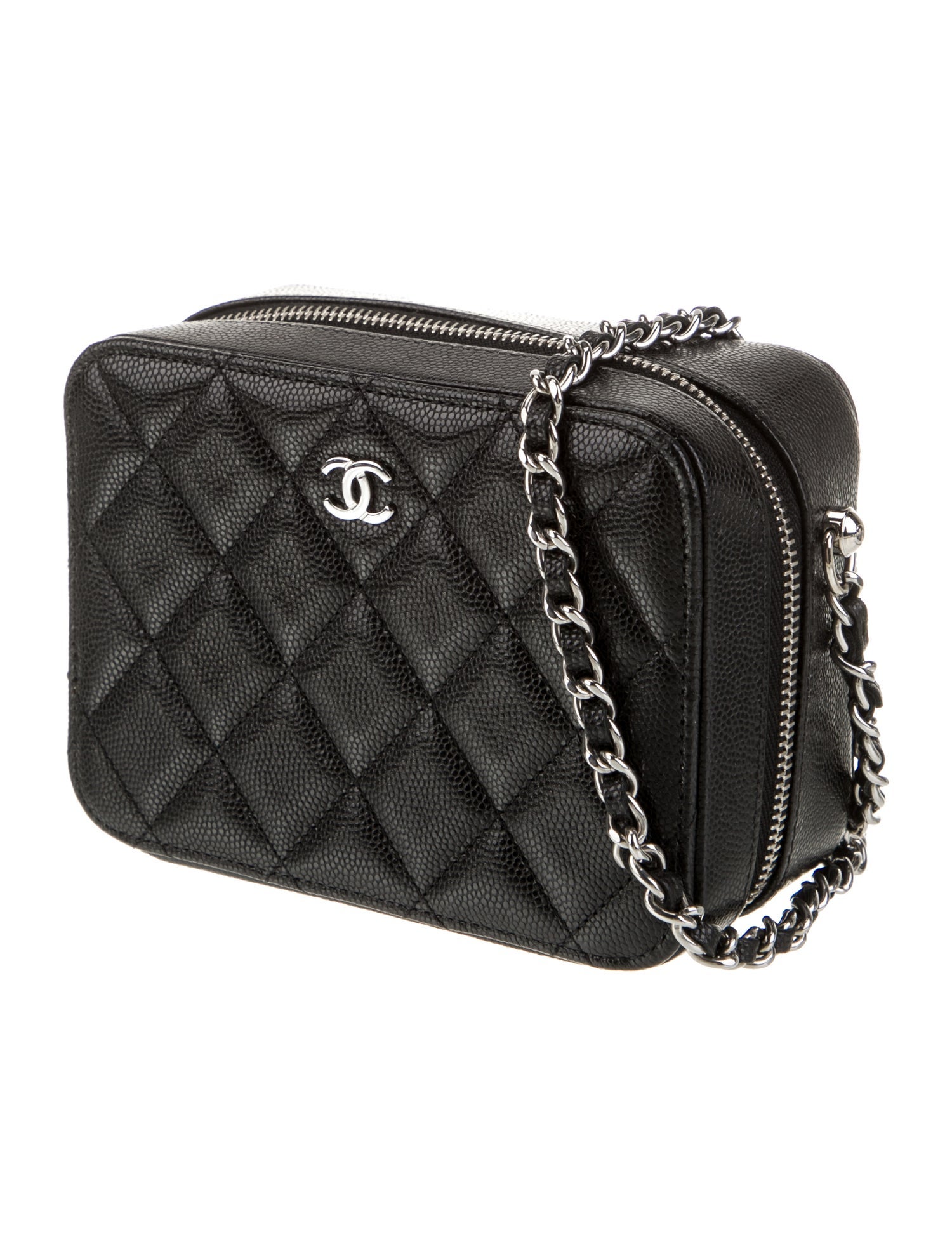 Chanel Mini Quilted Vanity Bag w/ Chain