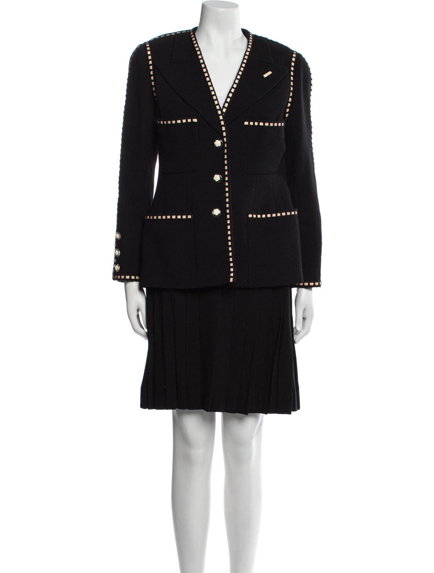 Chanel Vintage 1992 Skirt Set