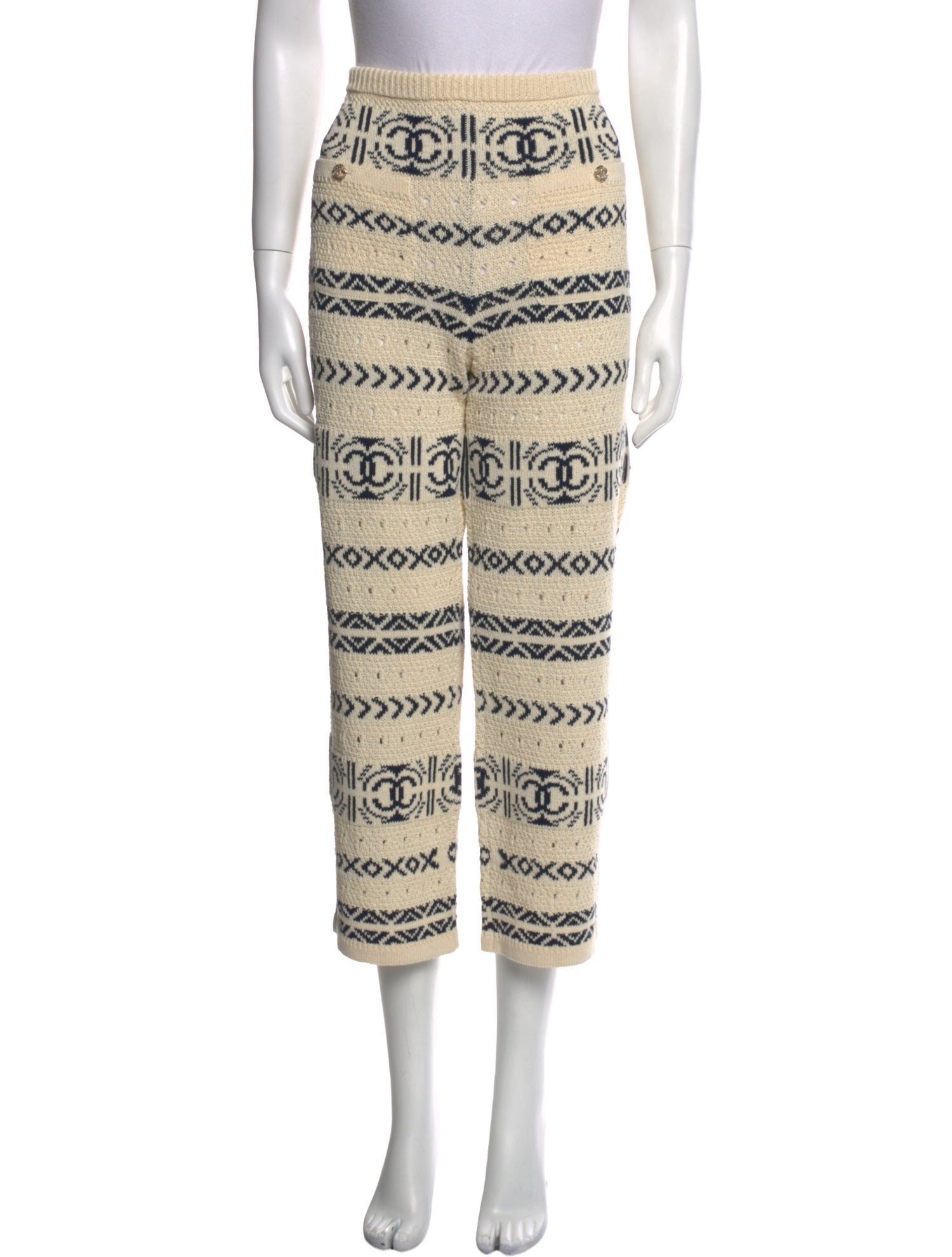 Chanel 2020 Wide Leg Pants w/ Tags