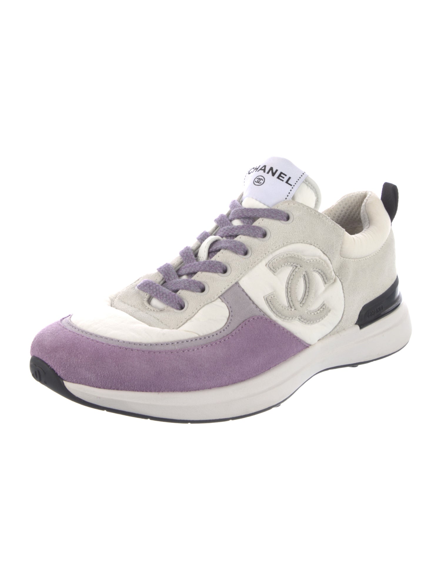 Chanel Interlocking CC Logo Sneakers