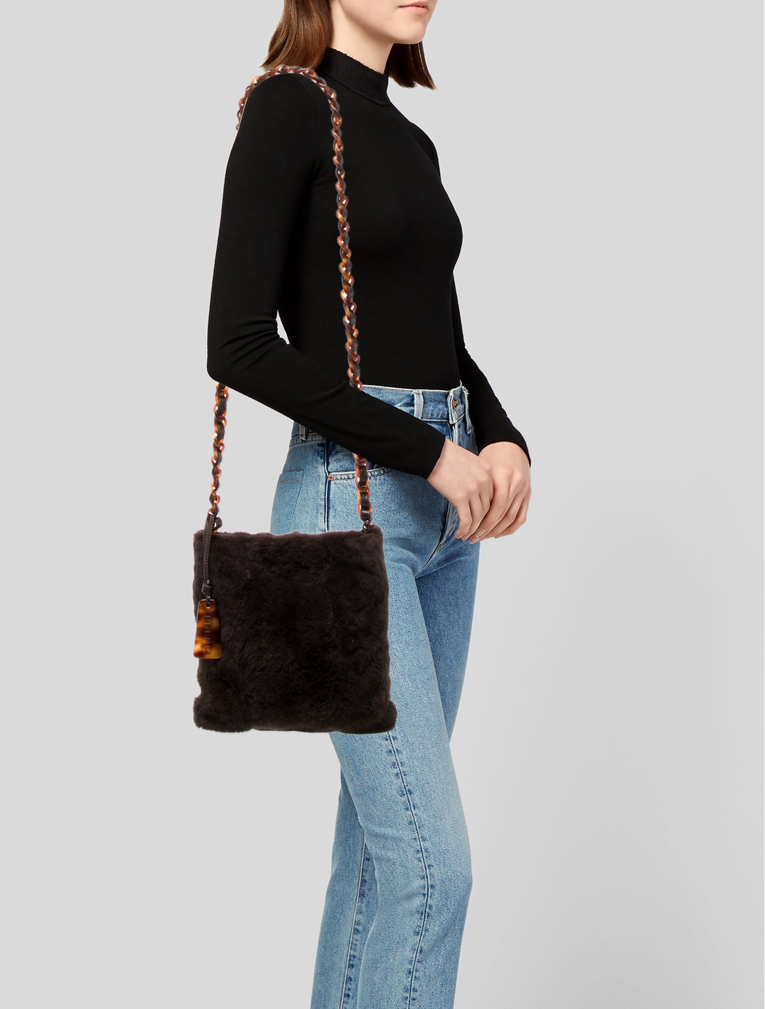 Chanel Rabbit Fur Shoulder Bag