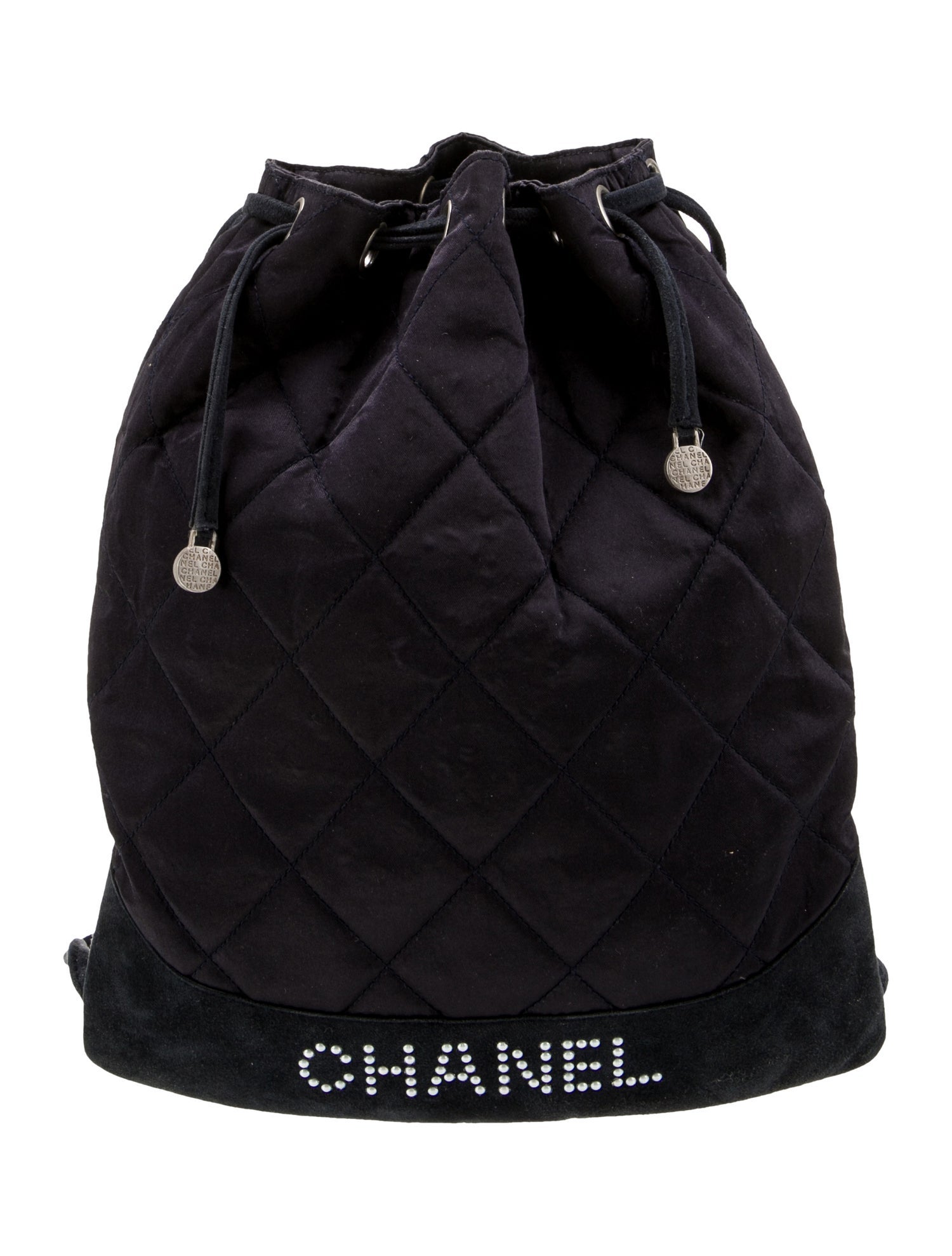 Chanel Quilted Drawstring Backpack