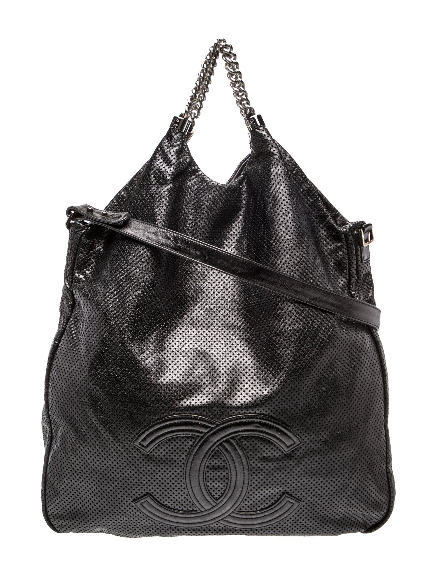 Chanel Perforated Rodeo Drive Hobo