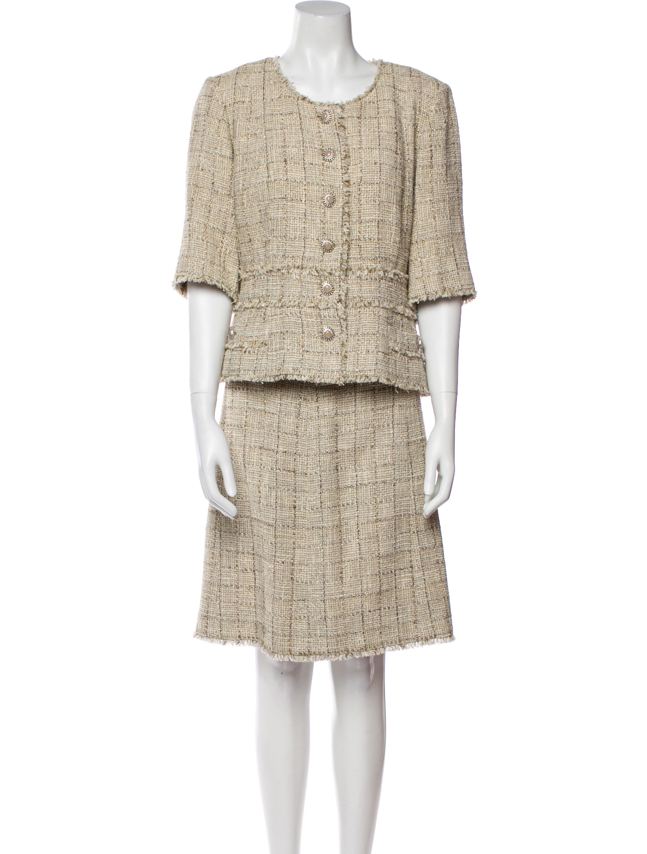 Chanel Vintage 2010 Skirt Suit
