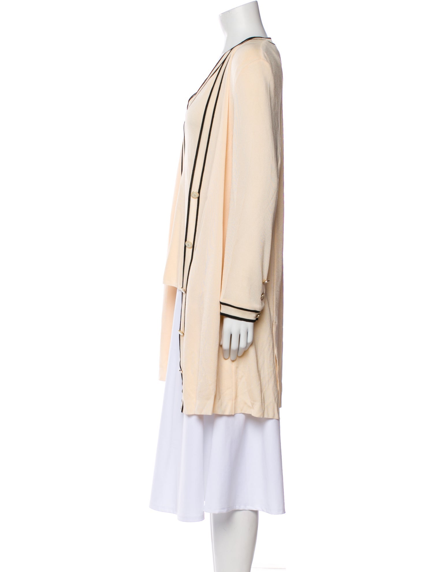 Chanel 2014 V-Neck Sweater