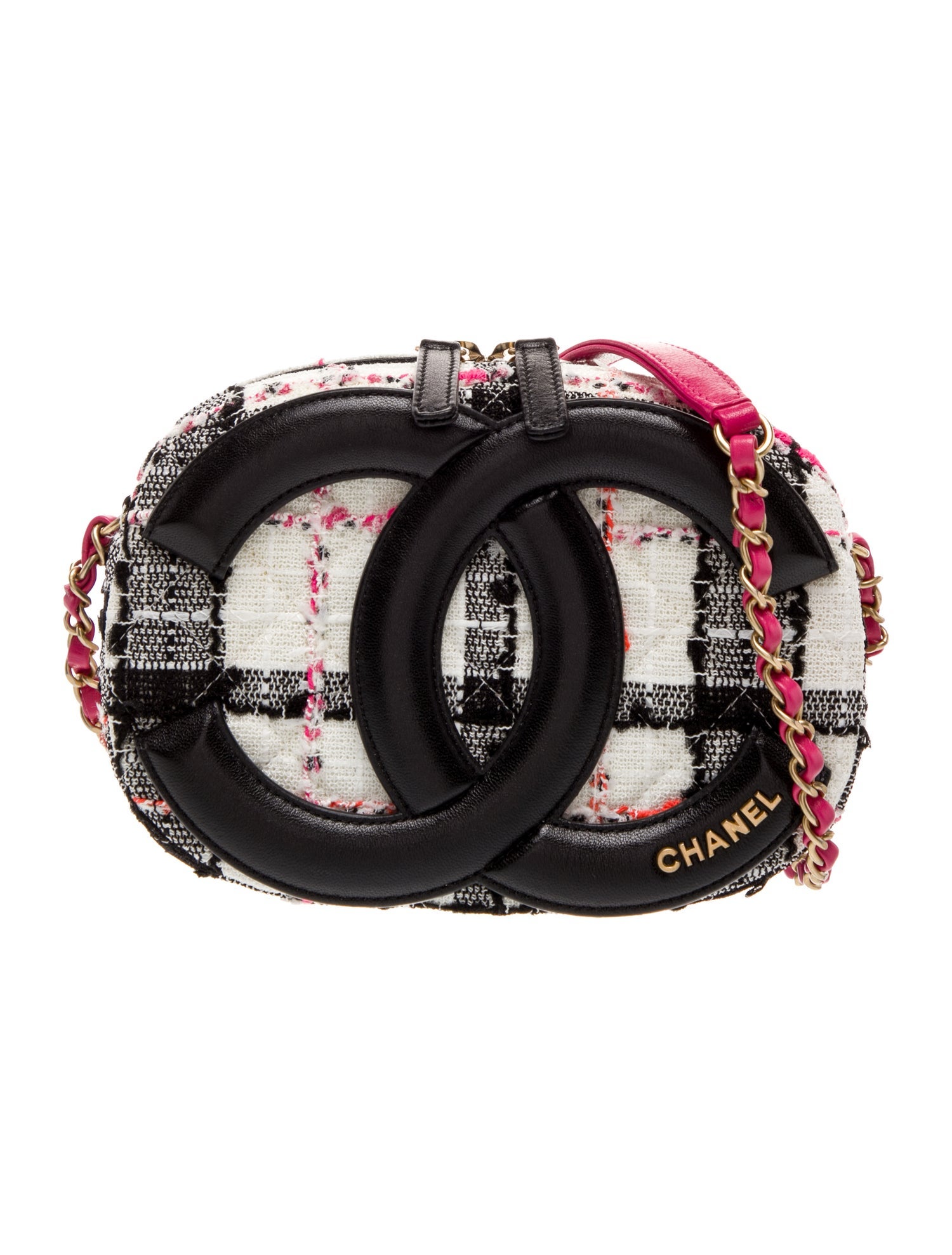 Chanel Tweed Coco Midnight Camera Bag