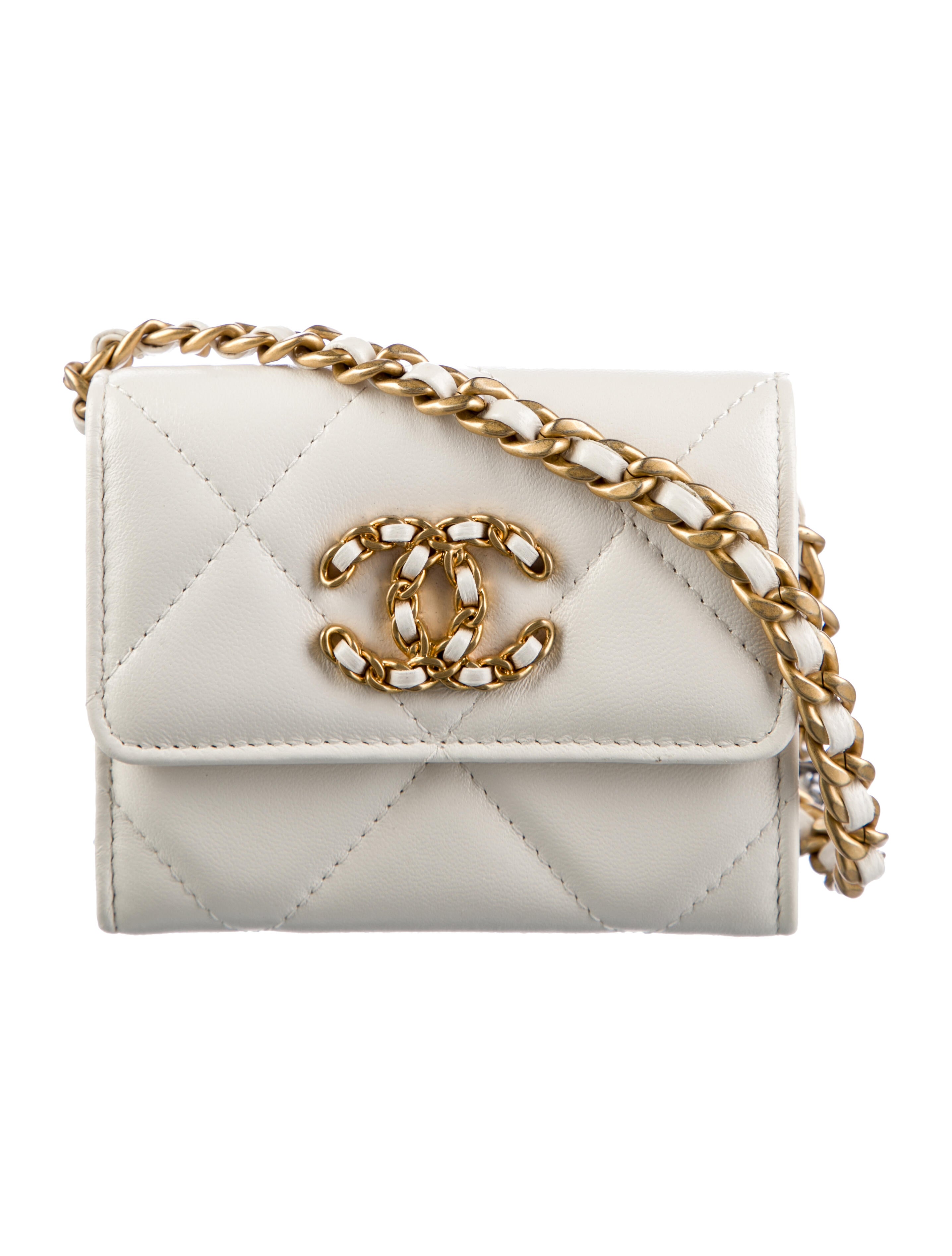 Chanel 19 Coin Purse w/ Chain