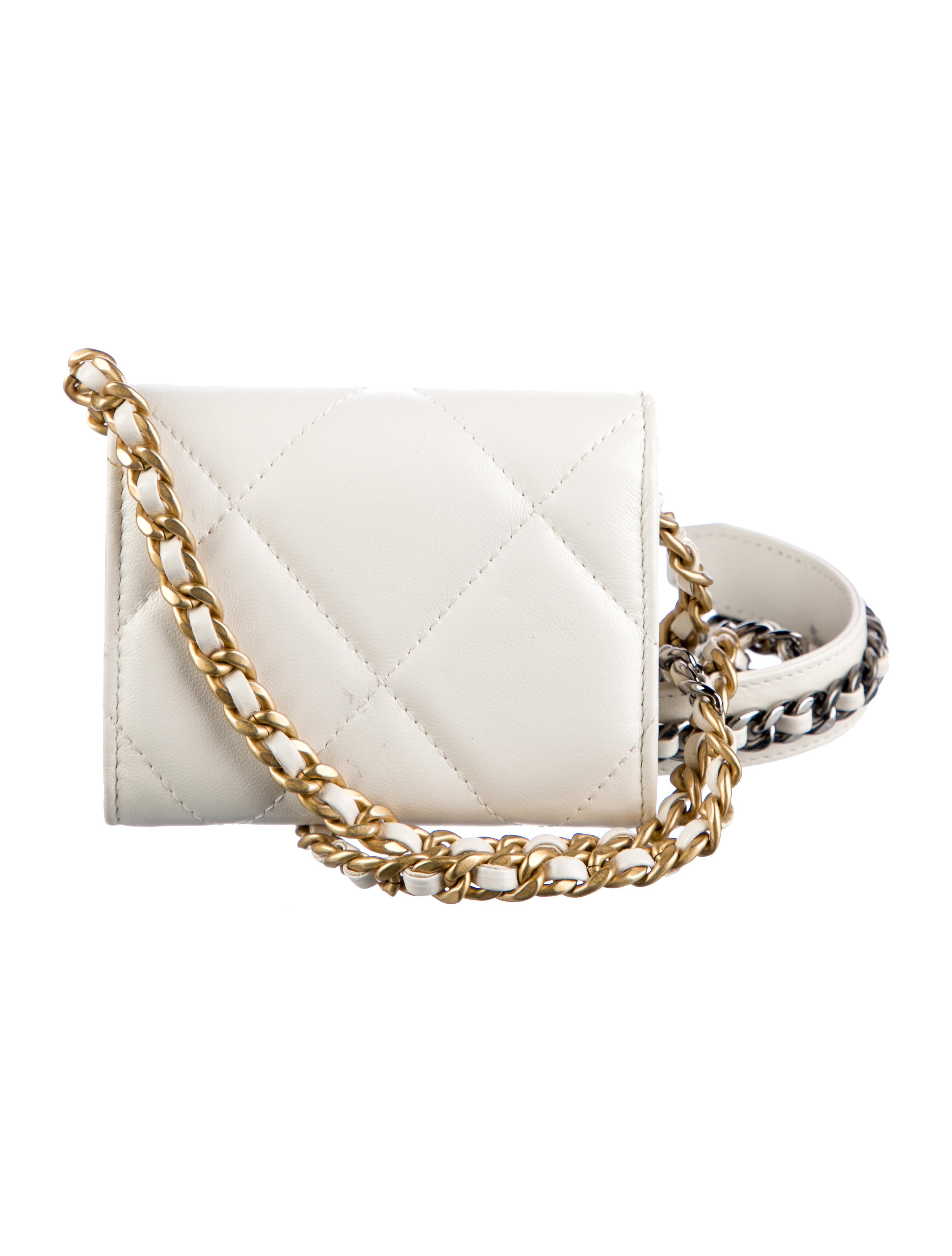 Chanel 19 Coin Purse w/ Chain