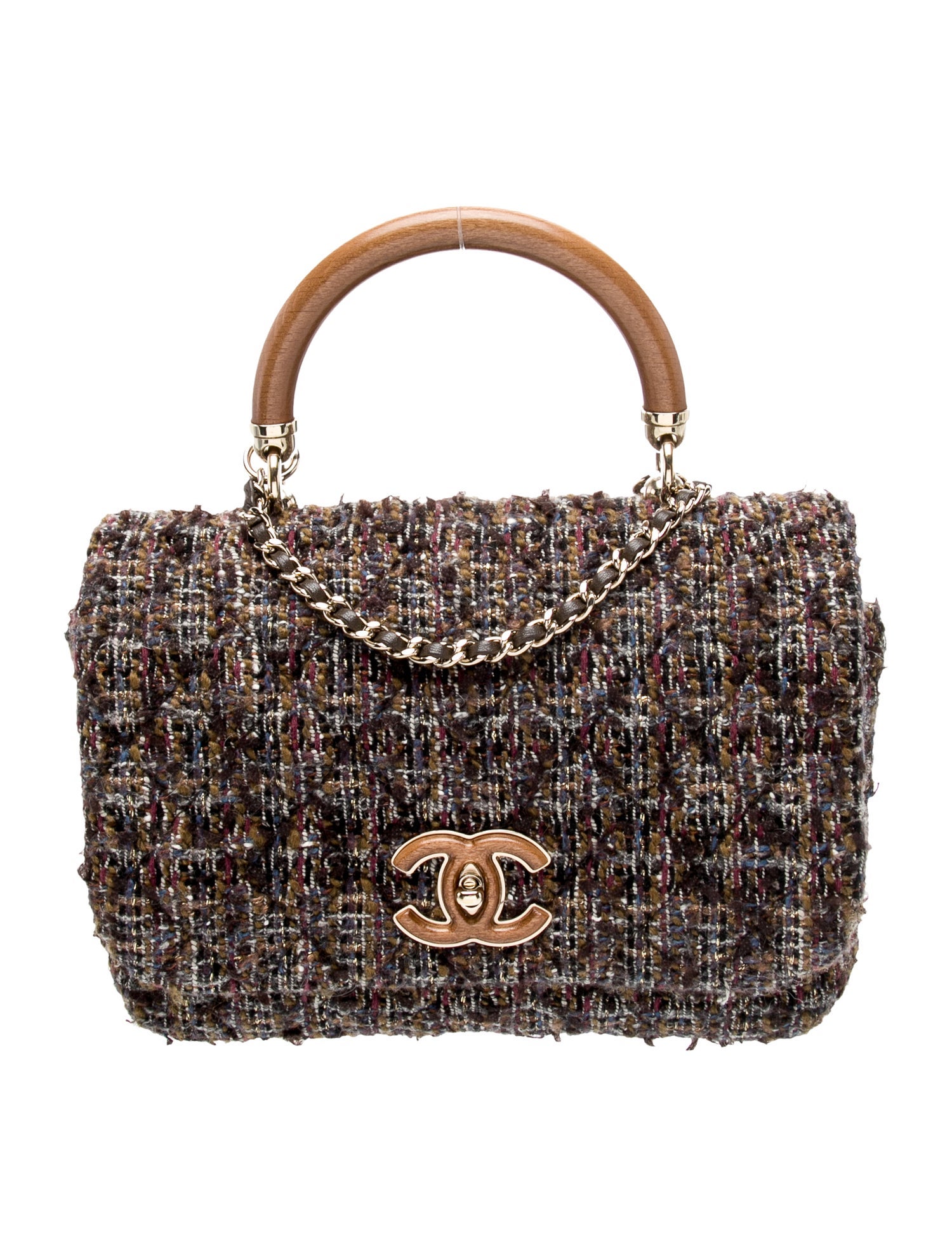 Chanel Knock On Wood Flap Bag